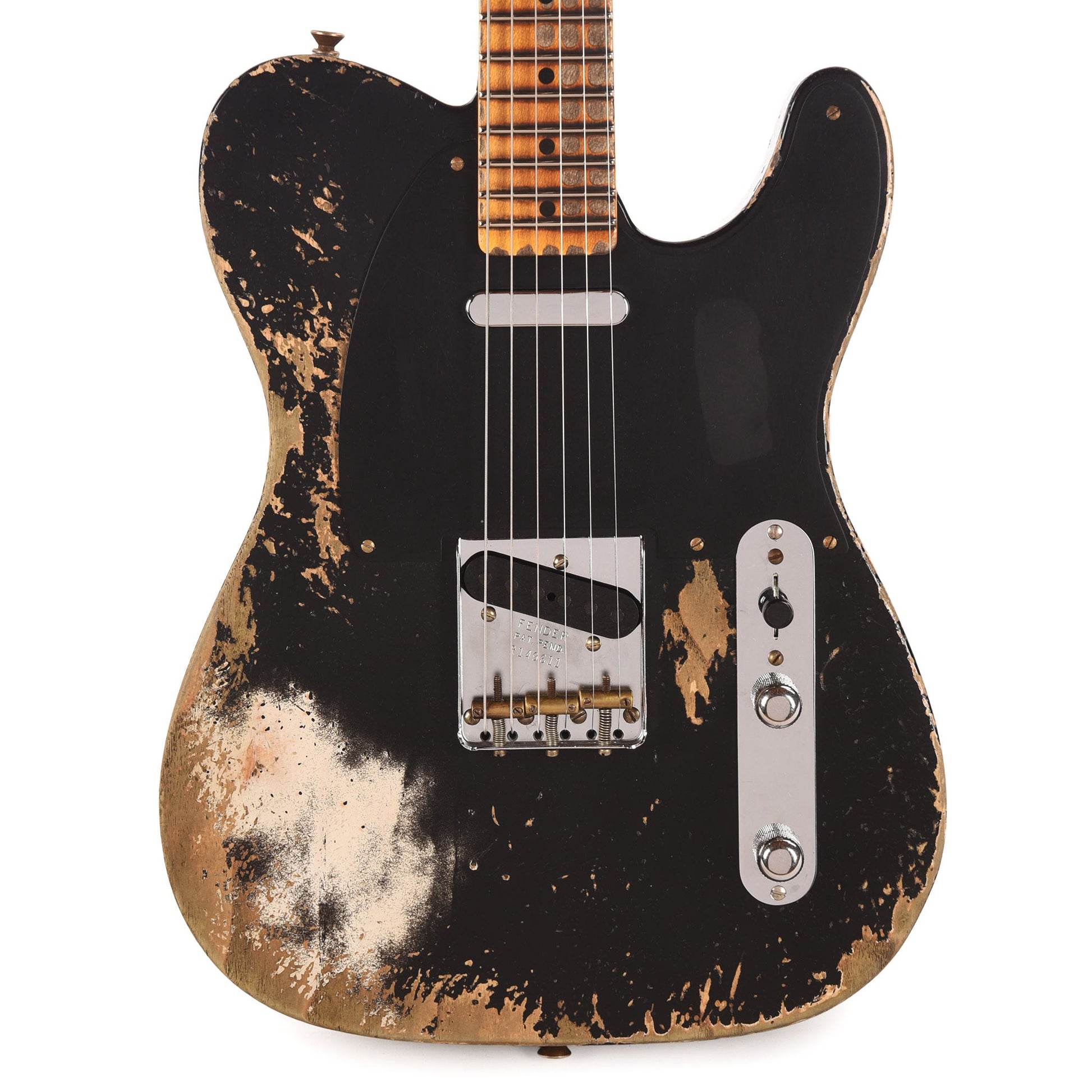 Fender Custom Shop Special Edition 1952 Telecaster Super Heavy Relic Aged Black