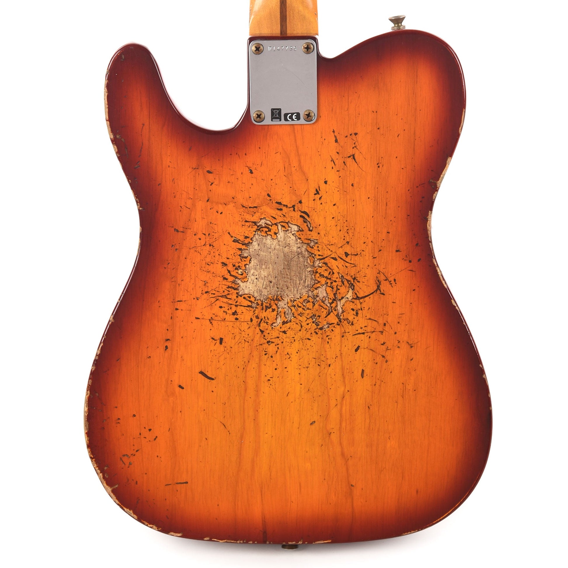 Fender Custom Shop Special Edition Cunife Blackguard Bigsby Telecaster Heavy Relic Aged Cherry Sunburst
