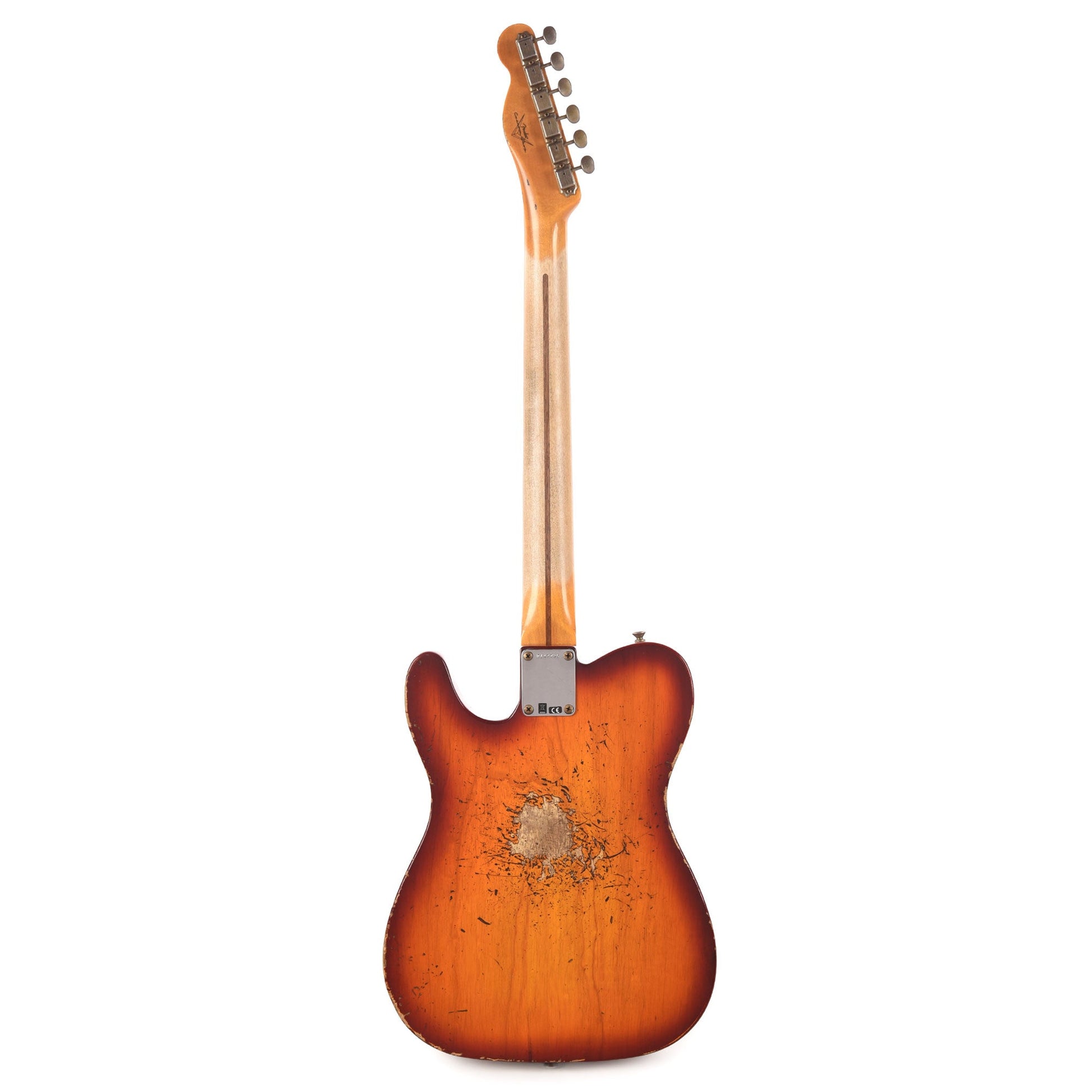 Fender Custom Shop Special Edition Cunife Blackguard Bigsby Telecaster Heavy Relic Aged Cherry Sunburst
