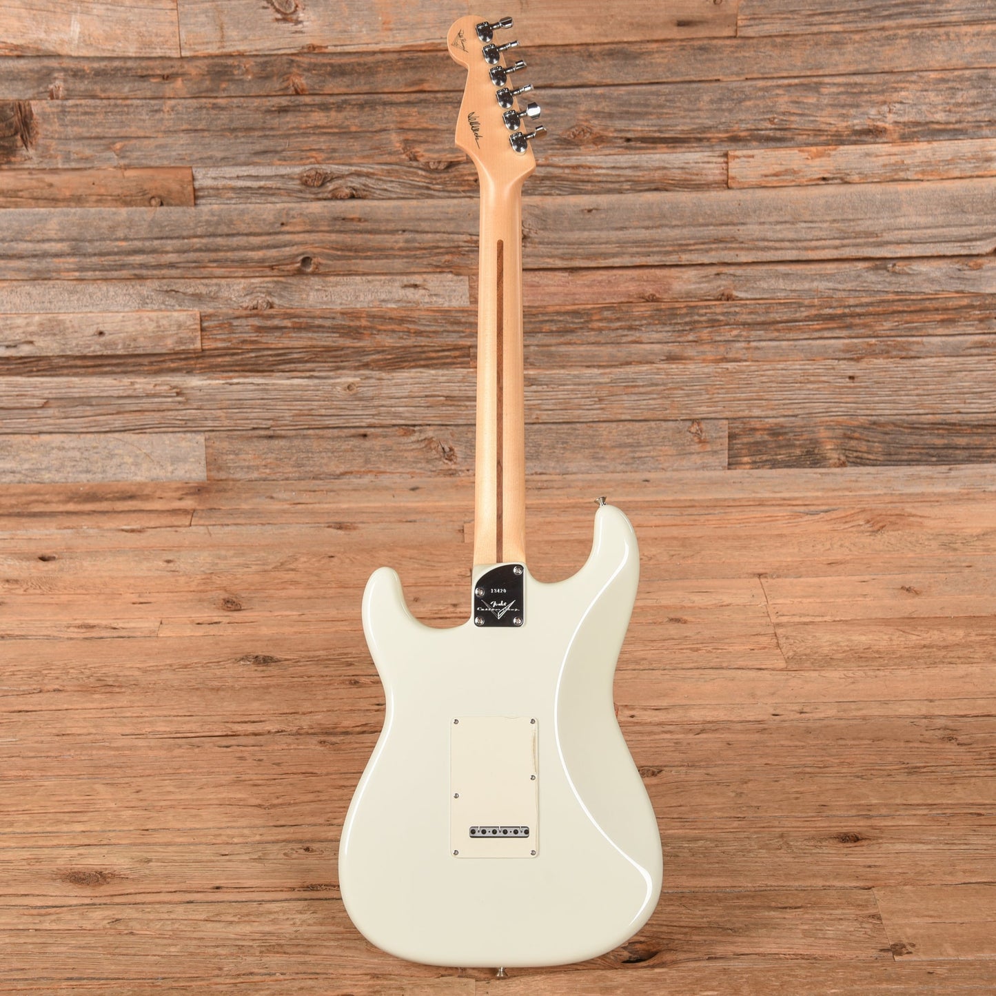 Fender Custom Shop Todd Krause Masterbuilt Jeff Beck Stratocaster Olympic White