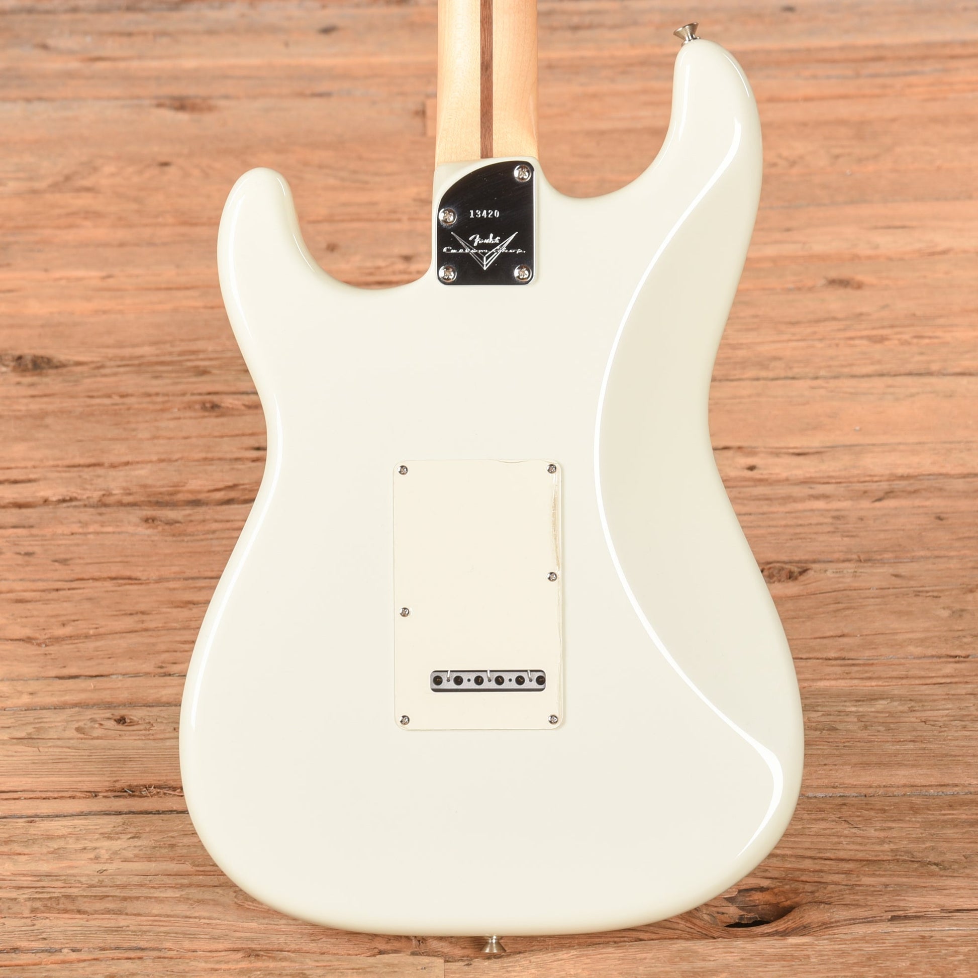 Fender Custom Shop Todd Krause Masterbuilt Jeff Beck Stratocaster Olympic White