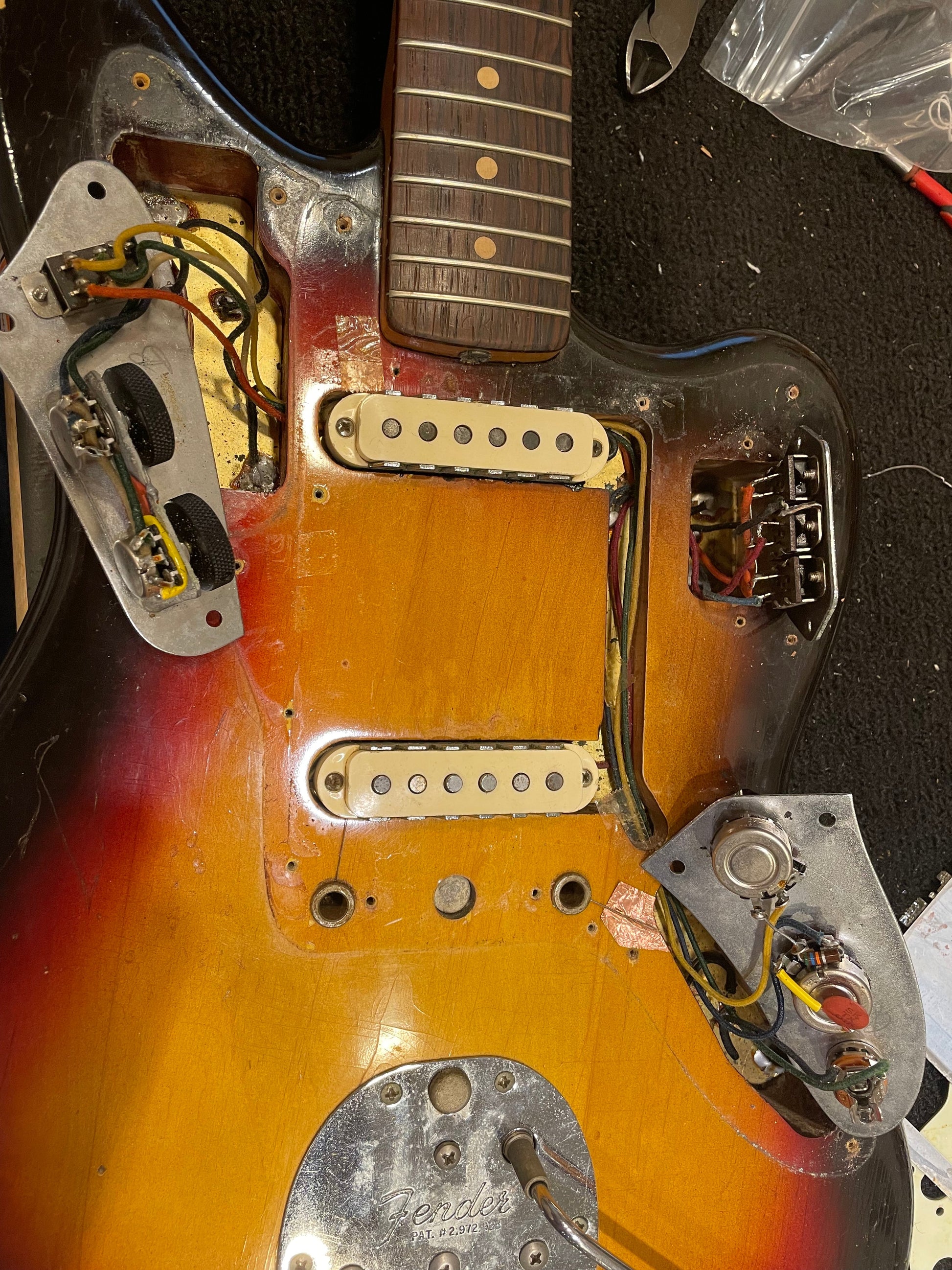 Fender Jaguar Sunburst 1962