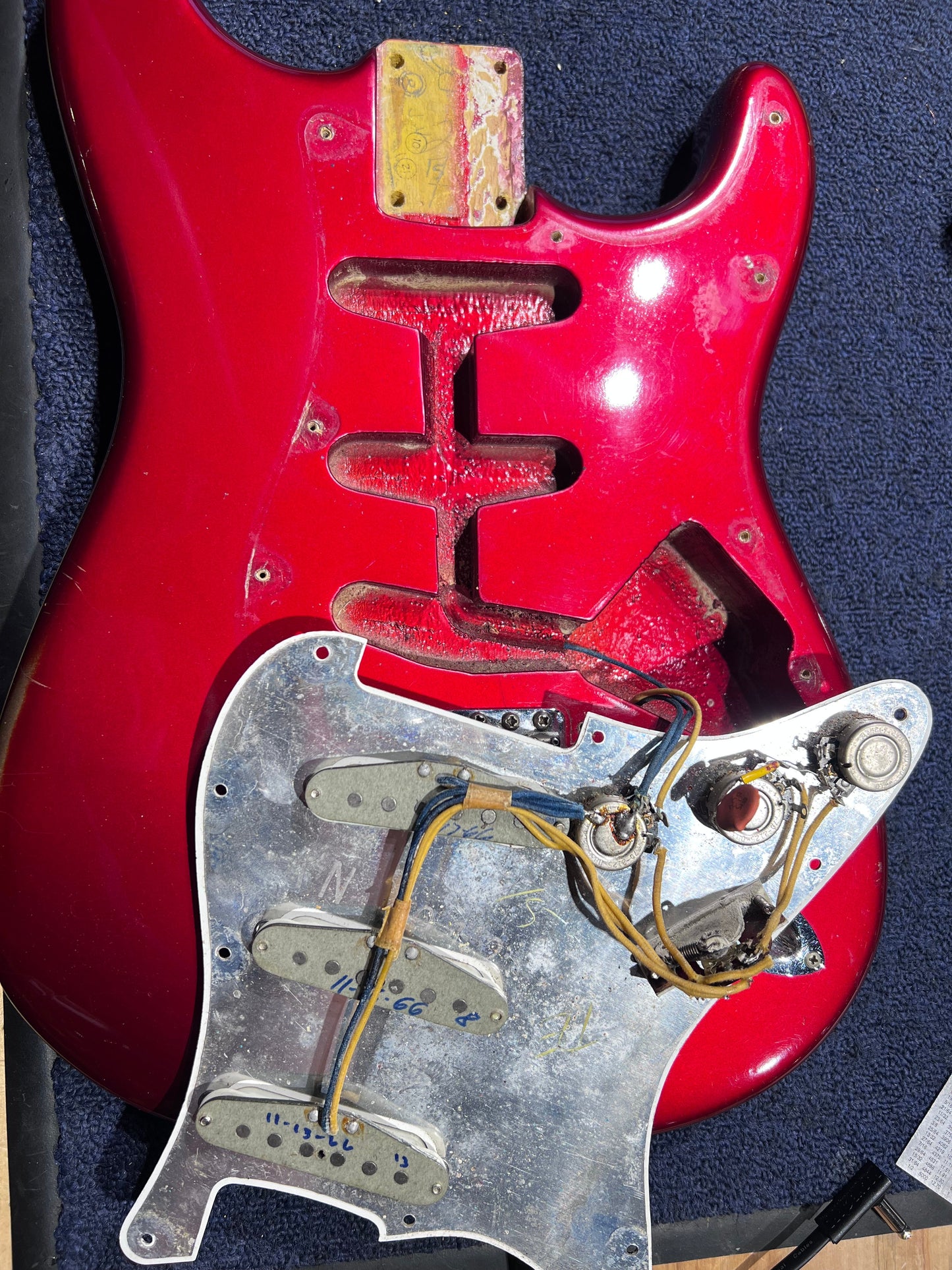 Fender Stratocaster Candy Apple Red 1966
