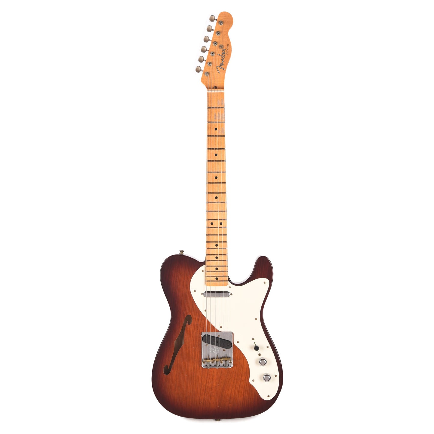 Fender Custom Shop 1950s Telecaster Thinline Journeyman Relic Aged Violin Burst