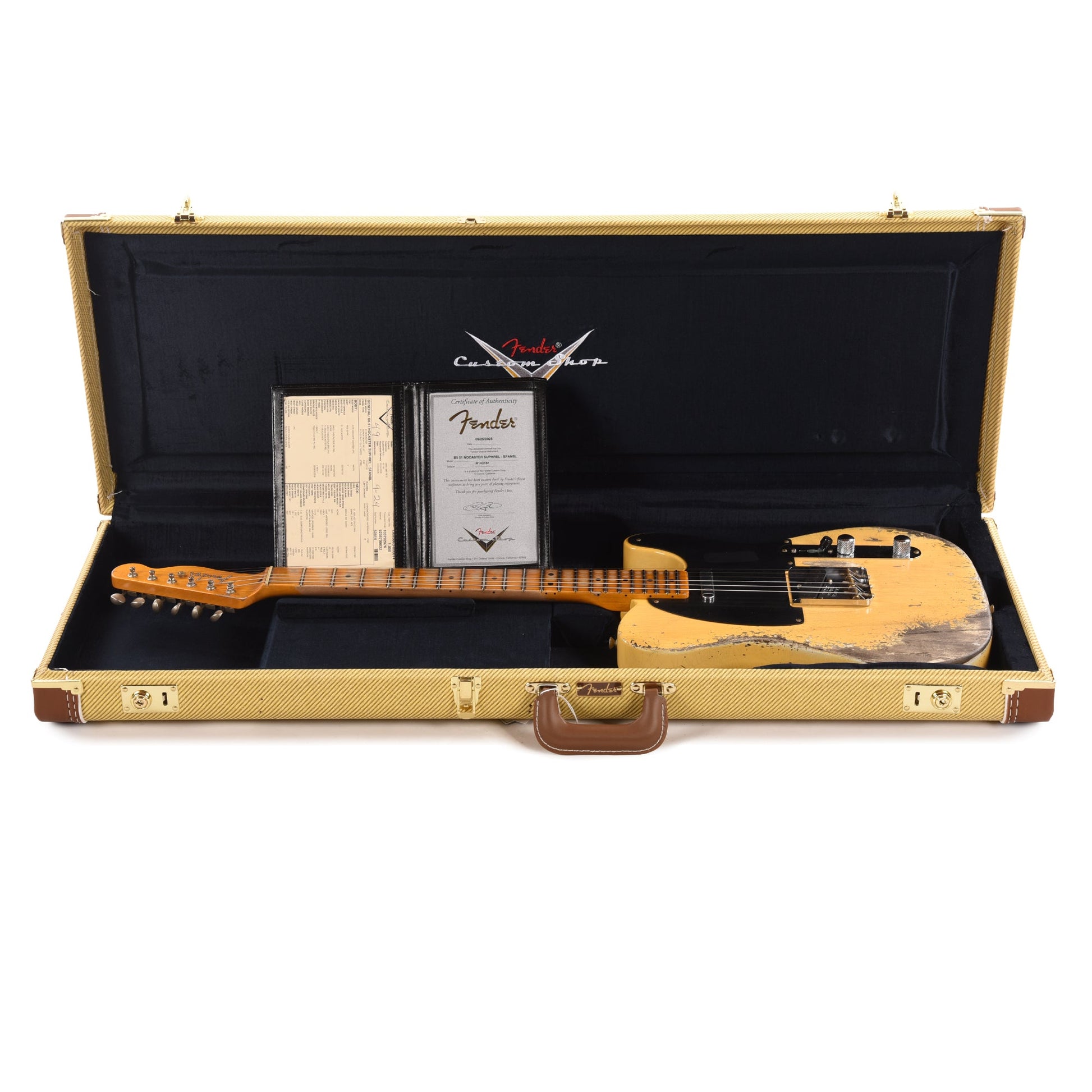 Fender Custom Shop 1951 Nocaster Super Heavy Relic Super Faded Aged Nocaster Blonde
