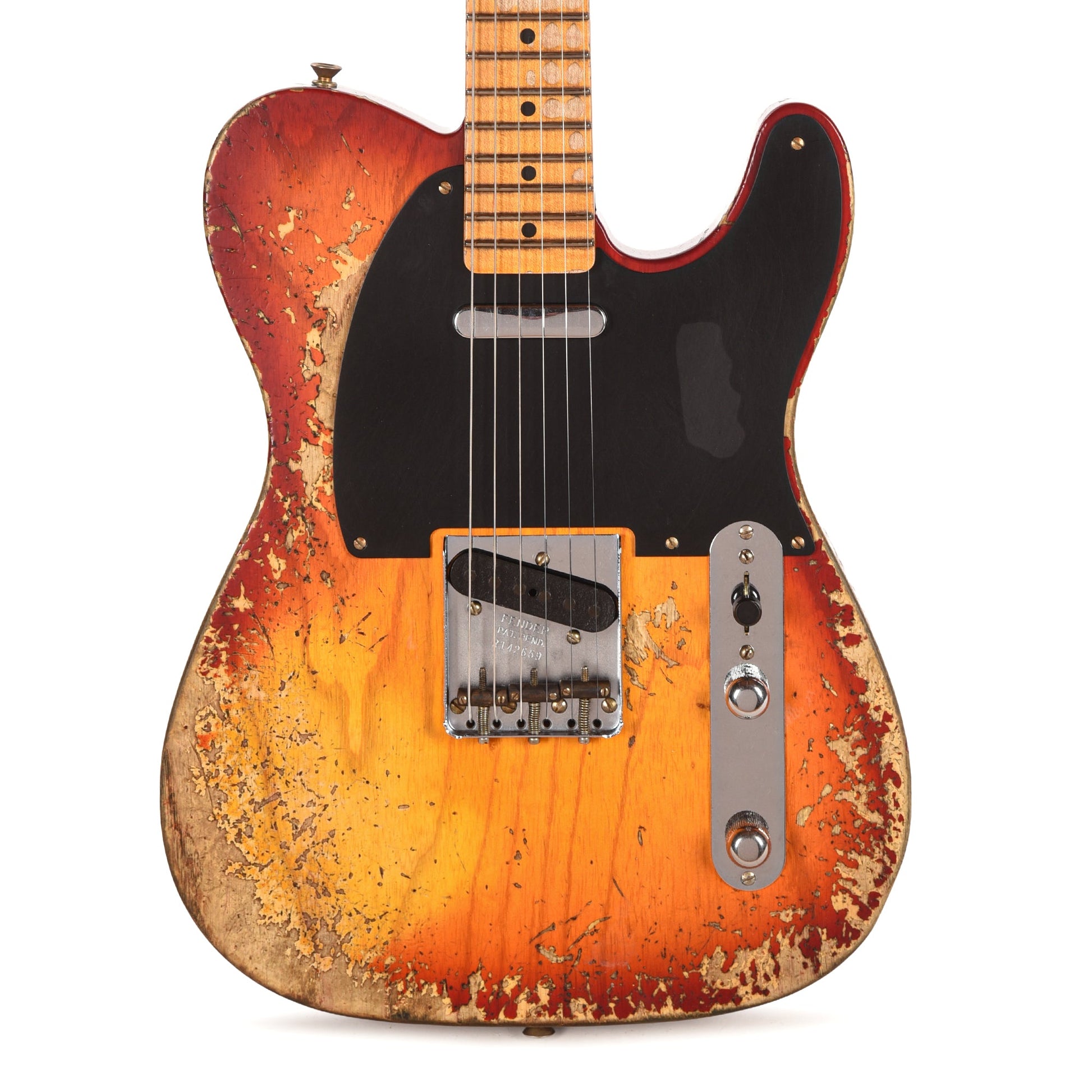 Fender Custom Shop 1952 Telecaster Aged Cherry Sunburst Super Heavy Relic w/Hand-Wound '50/'51 Blackguard Pickups