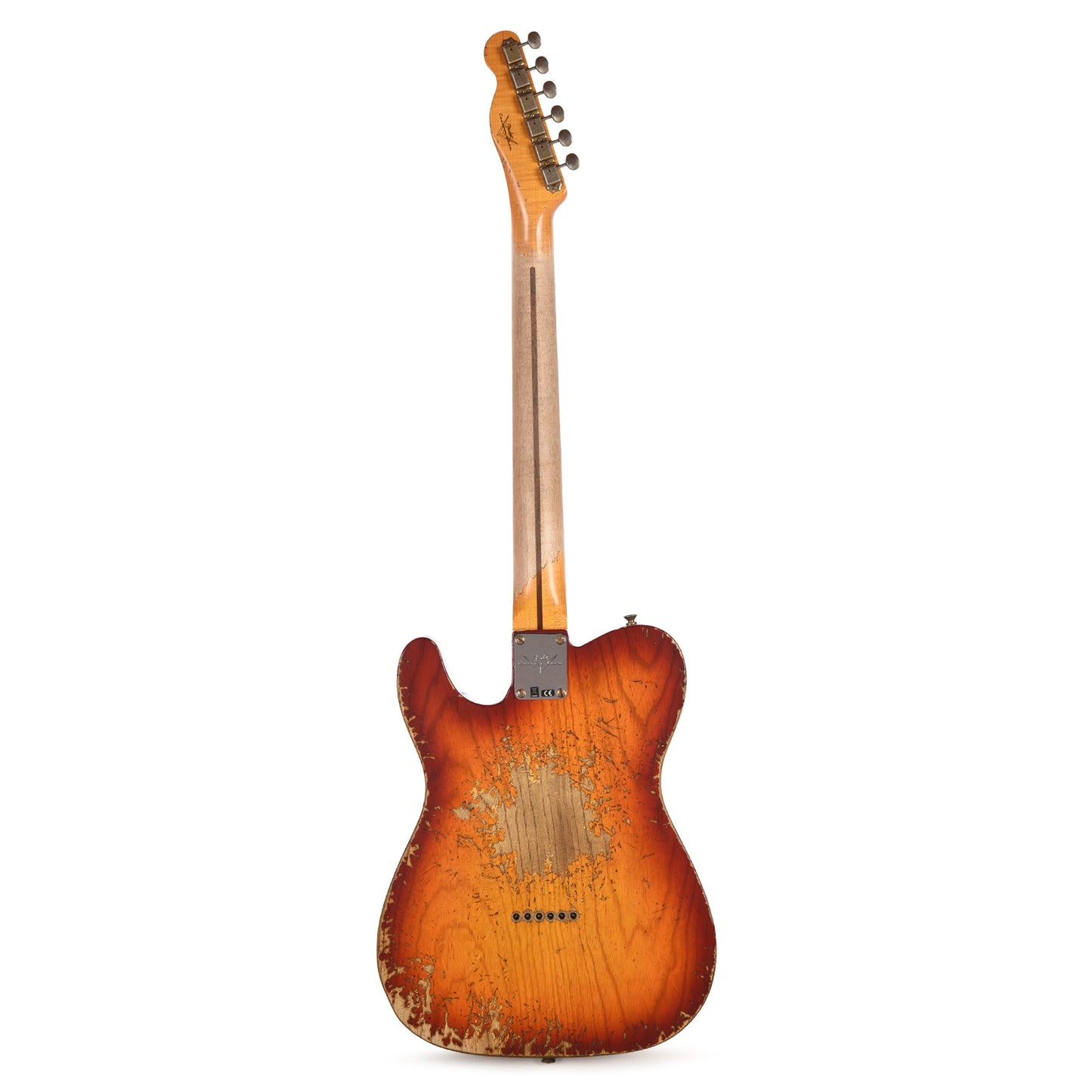 Fender Custom Shop 1952 Telecaster Aged Cherry Sunburst Super Heavy Relic w/Hand-Wound '50/'51 Blackguard Pickups