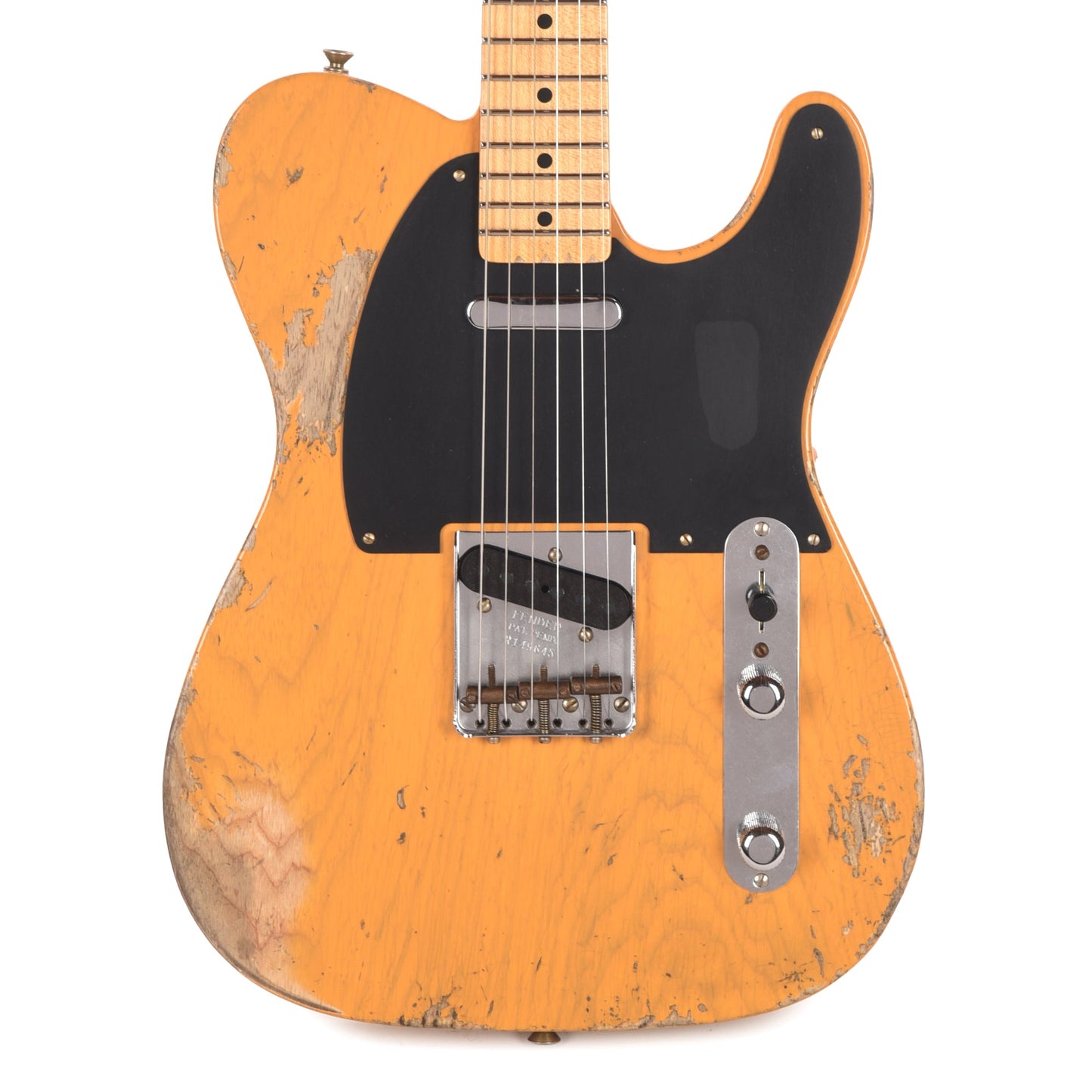 Fender Custom Shop 1952 Telecaster "Chicago Special" Heavy Relic Faded Butterscotch Blonde
