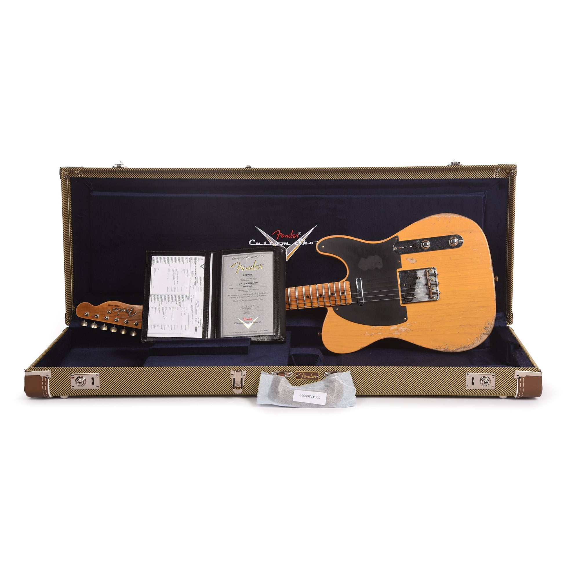 Fender Custom Shop 1952 Telecaster "Chicago Special" Heavy Relic Faded Butterscotch Blonde