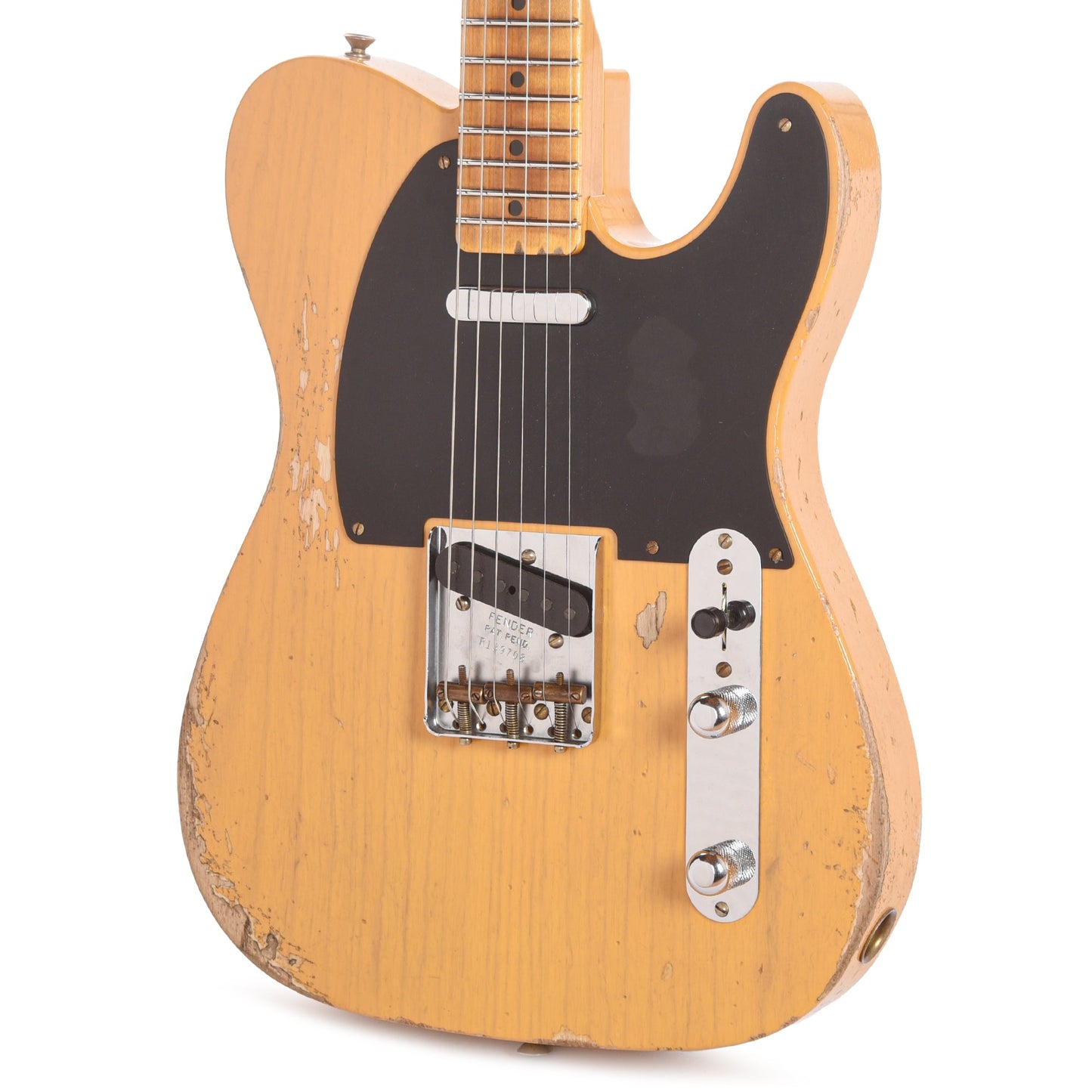 Fender Custom Shop 1952 Telecaster "Chicago Special" Heavy Relic Faded Butterscotch Blonde