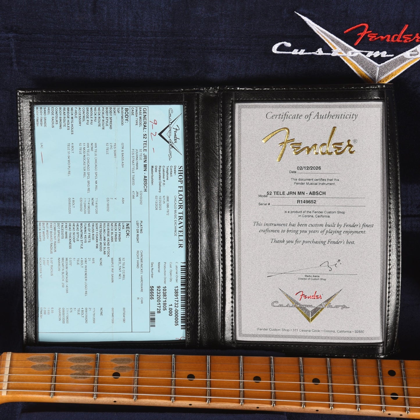 Fender Custom Shop 1952 Telecaster "Chicago Special" Journeyman Relic Aged Butterscotch Blonde