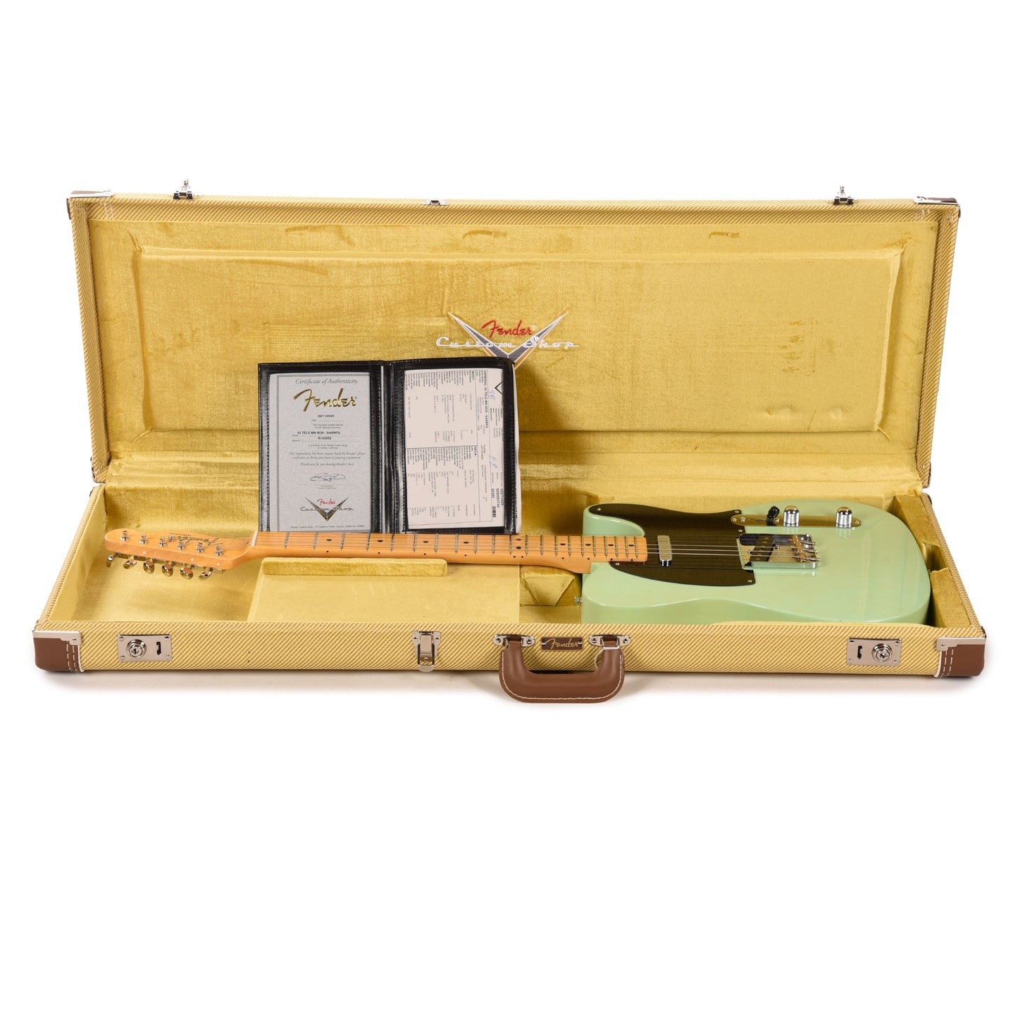 Fender Custom Shop 1952 Telecaster "Chicago Special" NOS Super Aged Surf Green