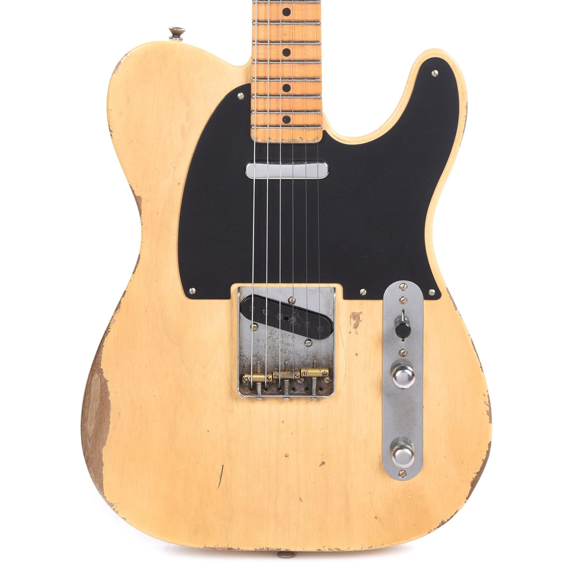 Fender Custom Shop 1952 Telecaster "Chicago Special" Relic Faded/Aged Nocaster Blonde Master Built by Austin MacNutt