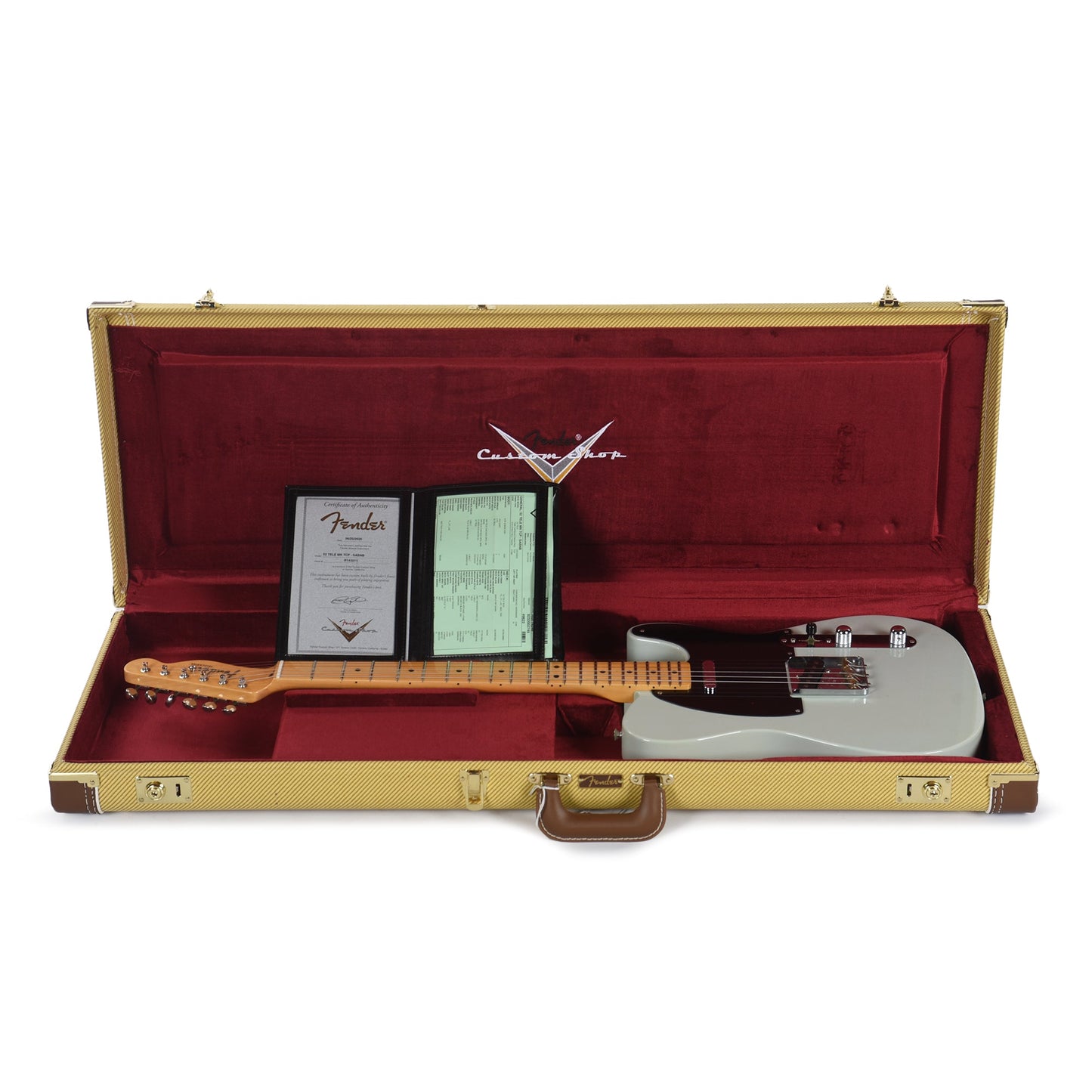 Fender Custom Shop 1952 Telecaster "Chicago Special" Time Capsule Super Aged Sonic Blue