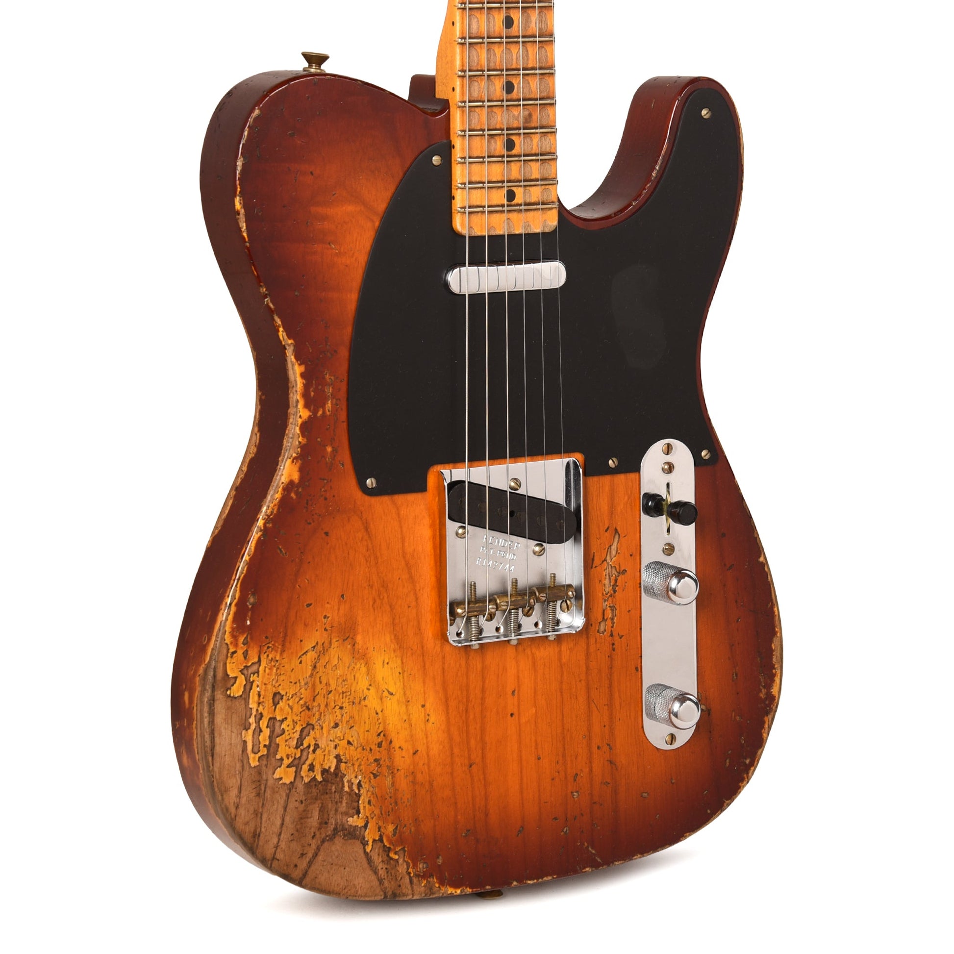 Fender Custom Shop 1952 Telecaster Faded Violin Burst Super Heavy Relic w/Hand-Wound '50/'51 Blackguard Pickups