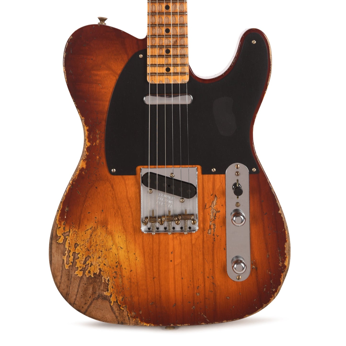 Fender Custom Shop 1952 Telecaster Faded Violin Burst Super Heavy Relic w/Hand-Wound '50/'51 Blackguard Pickups