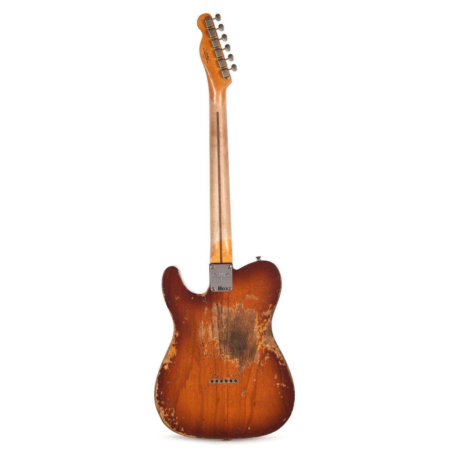 Fender Custom Shop 1952 Telecaster Faded Violin Burst Super Heavy Relic w/Hand-Wound '50/'51 Blackguard Pickups