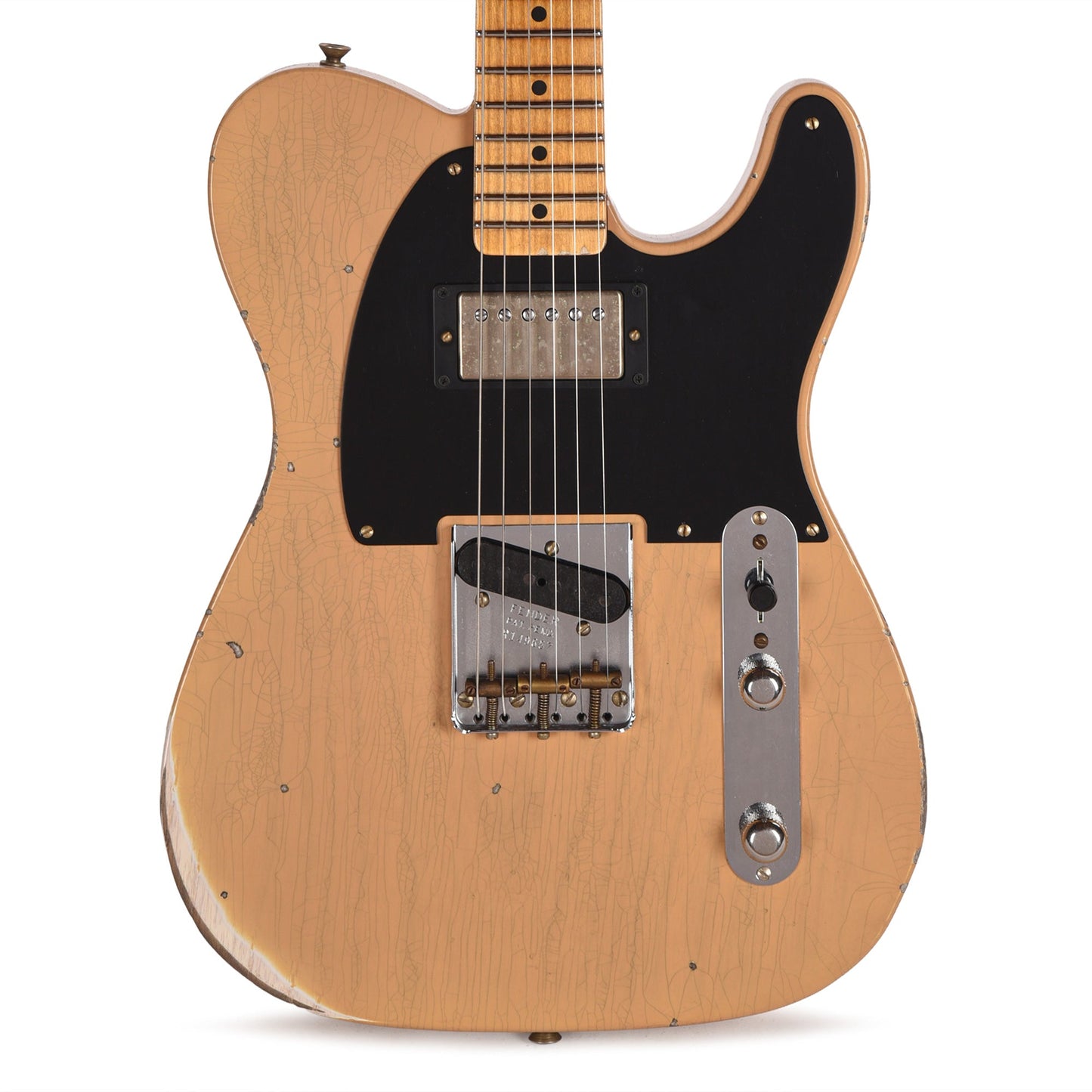 Fender Custom Shop 1952 Telecaster HS "Chicago Special" Relic Dirty Nocaster Blonde w/Duncan Antiquity