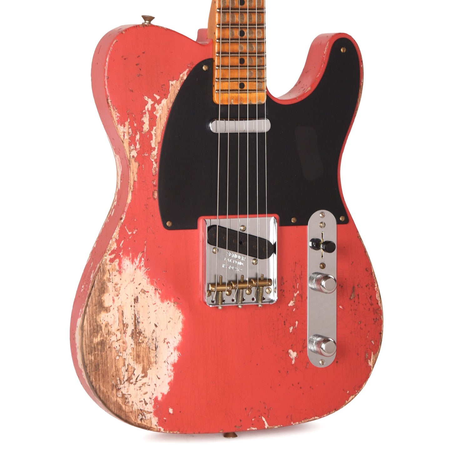 Fender Custom Shop 1952 Telecaster Super Heavy Relic Aged Fiesta Red w/Lightweight Ash Body