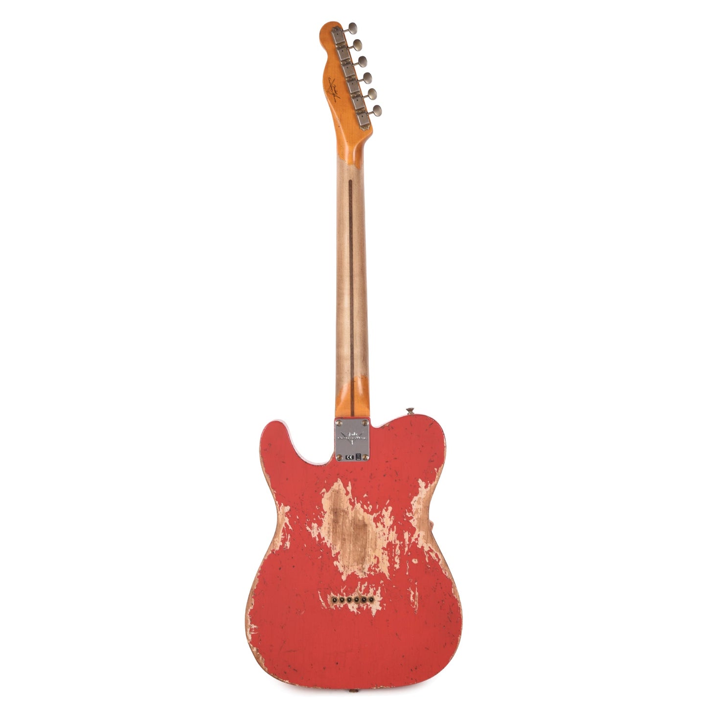 Fender Custom Shop 1952 Telecaster Super Heavy Relic Aged Fiesta Red w/Lightweight Ash Body