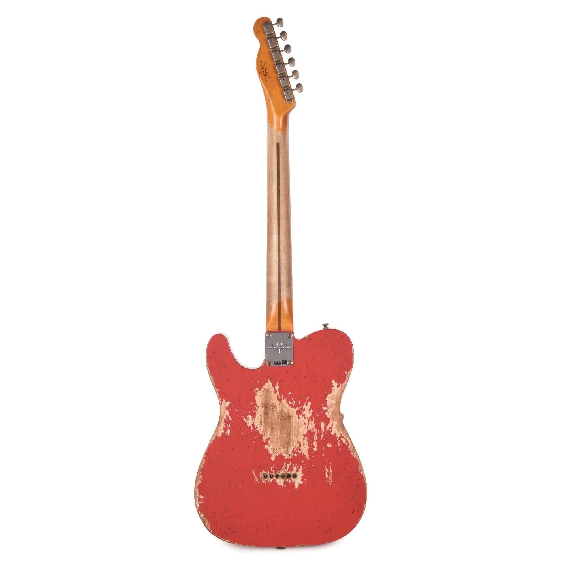 Fender Custom Shop 1952 Telecaster Super Heavy Relic Aged Fiesta Red w/Lightweight Ash Body