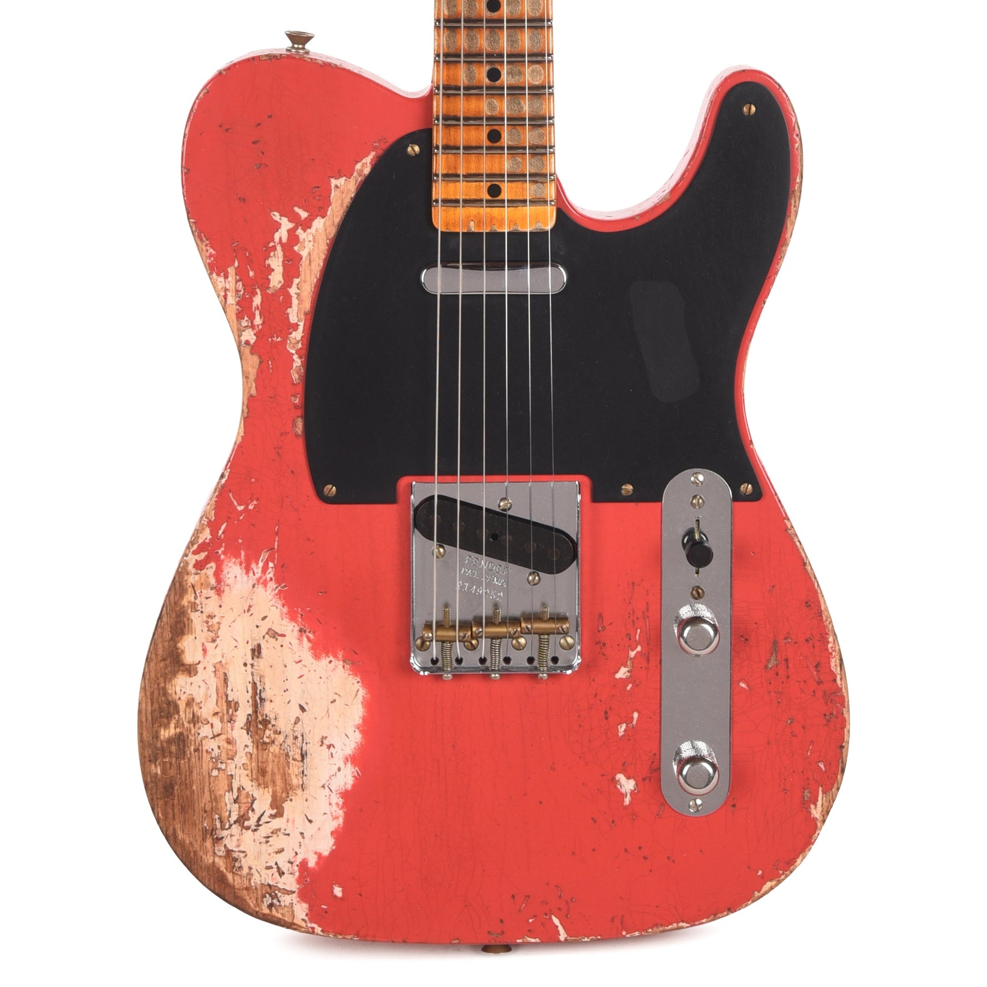 Fender Custom Shop 1952 Telecaster Super Heavy Relic Aged Fiesta Red w/Lightweight Ash Body