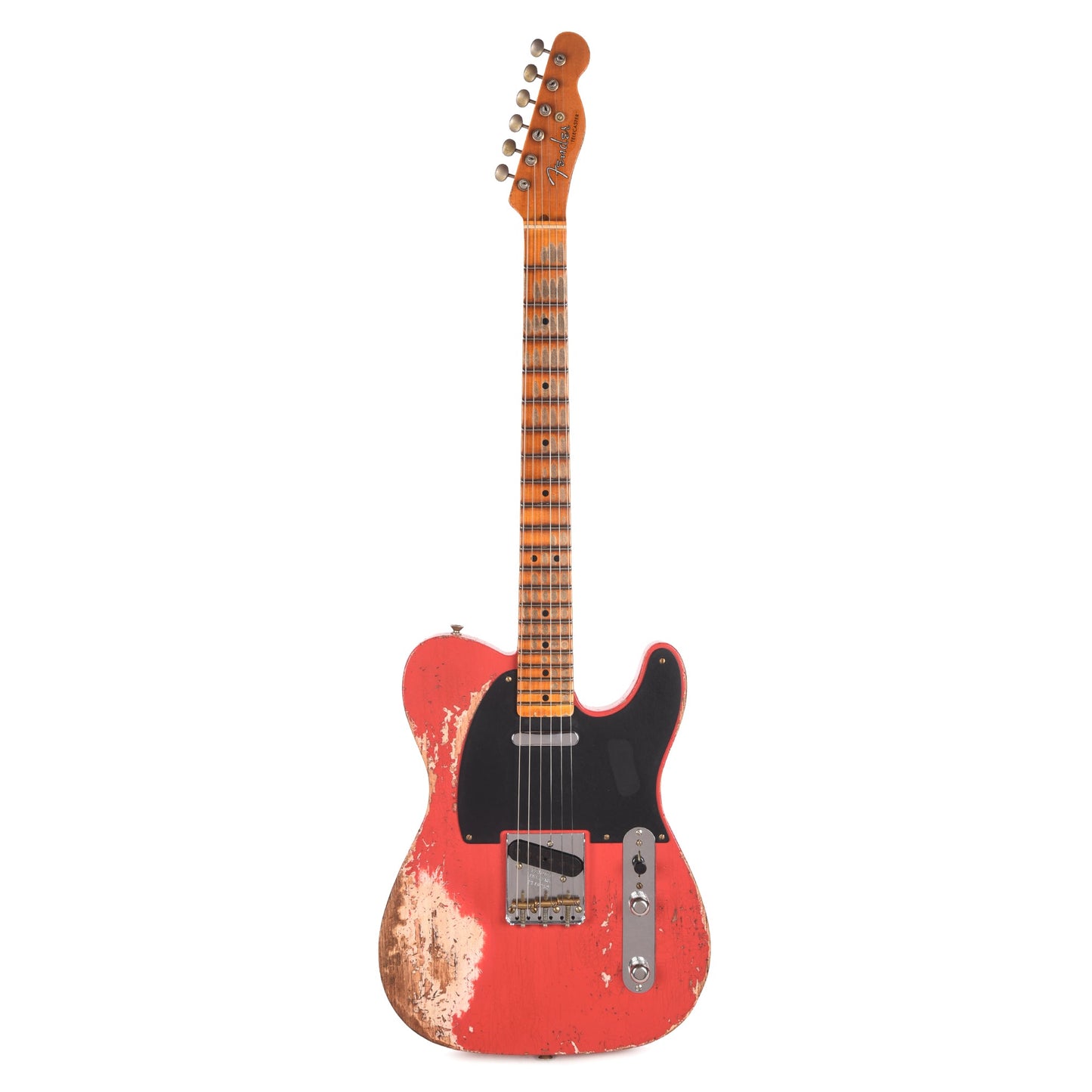 Fender Custom Shop 1952 Telecaster Super Heavy Relic Aged Fiesta Red w/Lightweight Ash Body