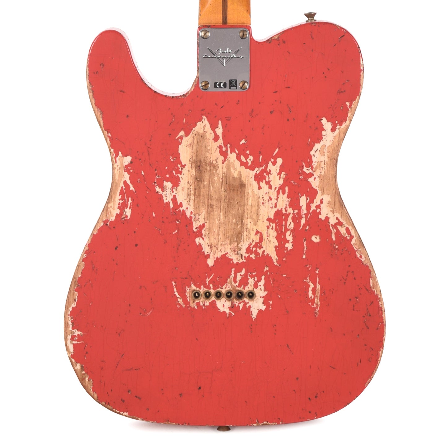 Fender Custom Shop 1952 Telecaster Super Heavy Relic Aged Fiesta Red w/Lightweight Ash Body