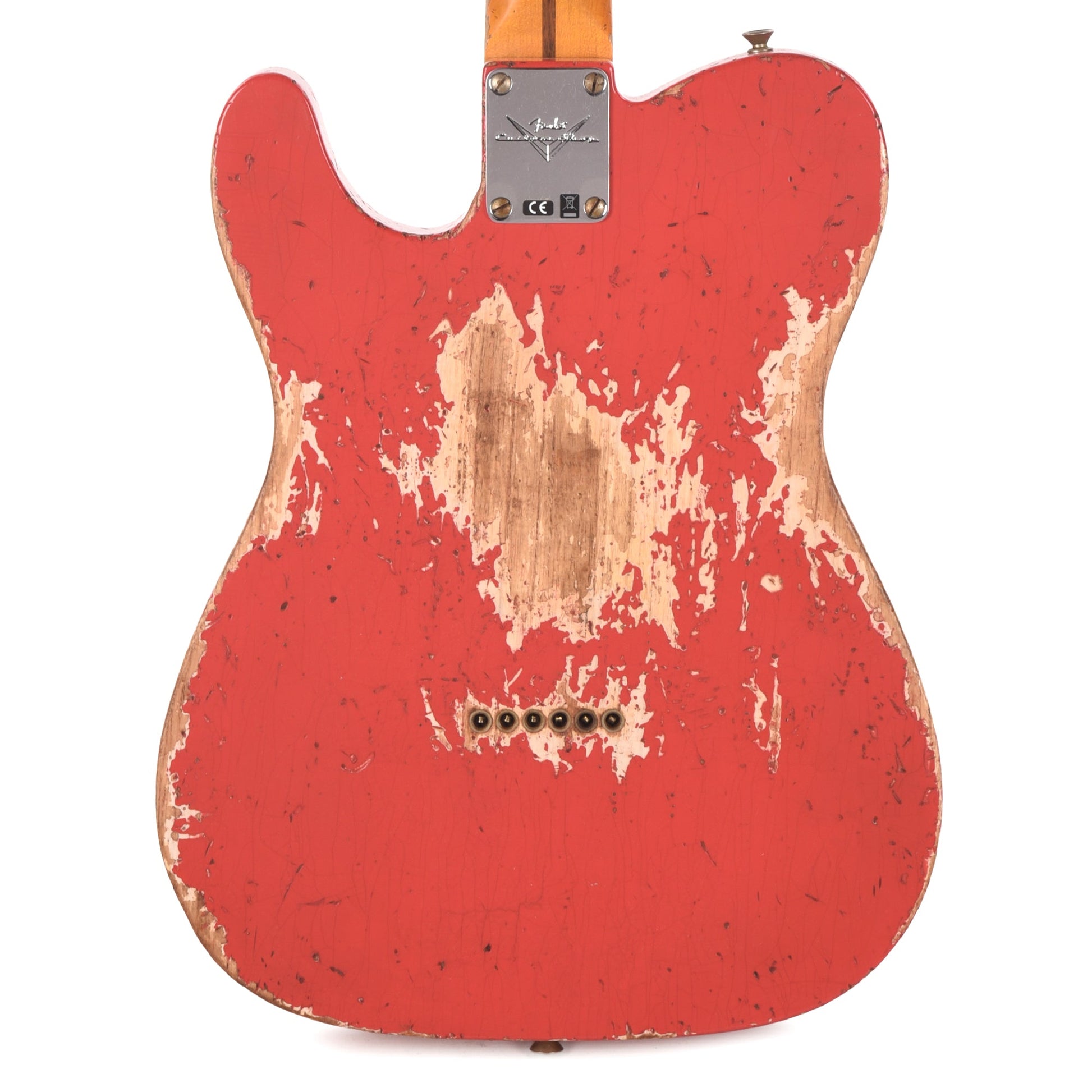 Fender Custom Shop 1952 Telecaster Super Heavy Relic Aged Fiesta Red w/Lightweight Ash Body