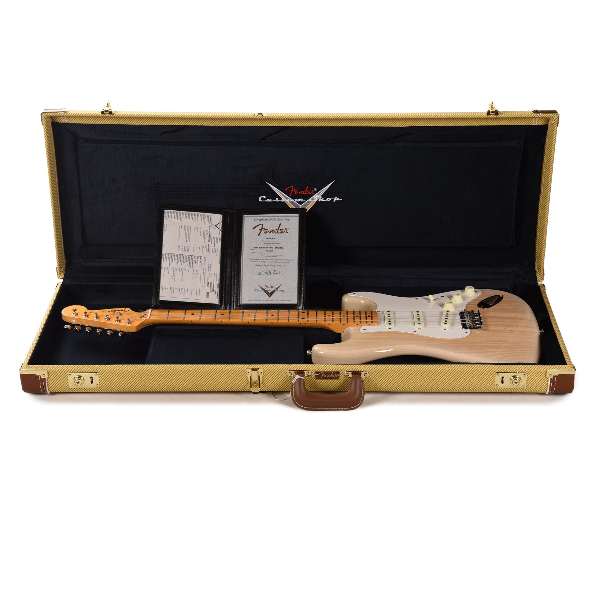 Fender Custom Shop 1955 Stratocaster Hardtail "Chicago Special" NOS Super Faded Natural Blonde