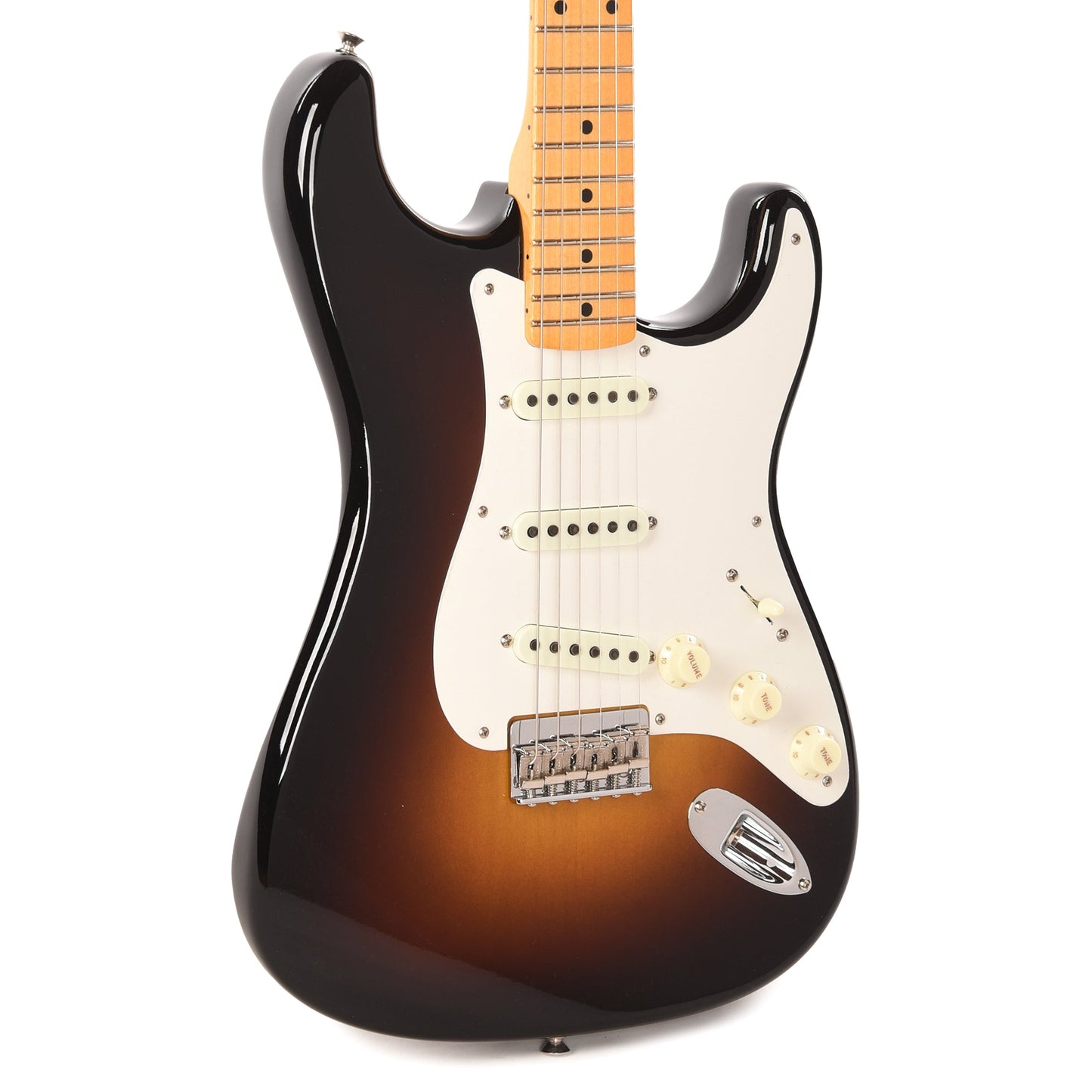 Fender Custom Shop 1955 Stratocaster Hardtail "Chicago Special" Time Capsule Super Faded Wide Fade 2-Color Sunburst