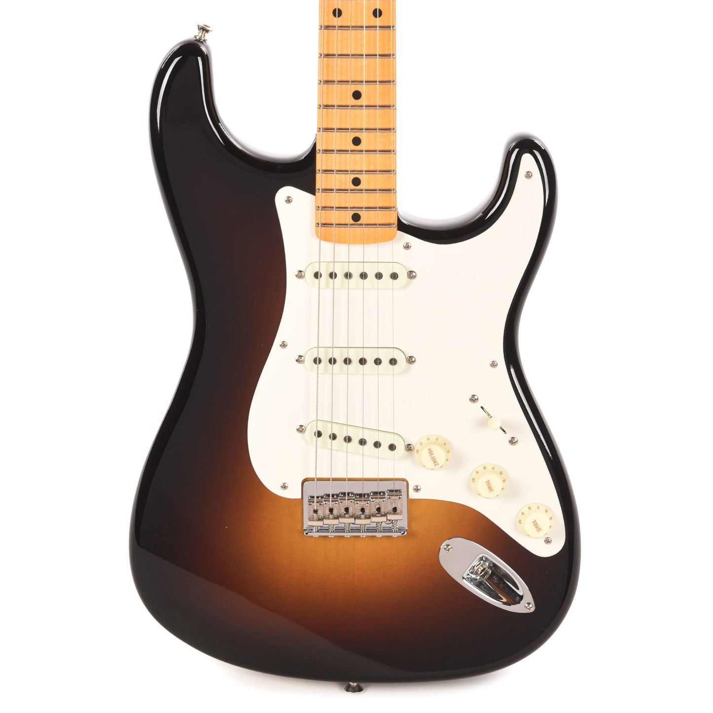 Fender Custom Shop 1955 Stratocaster Hardtail "Chicago Special" Time Capsule Super Faded Wide Fade 2-Color Sunburst