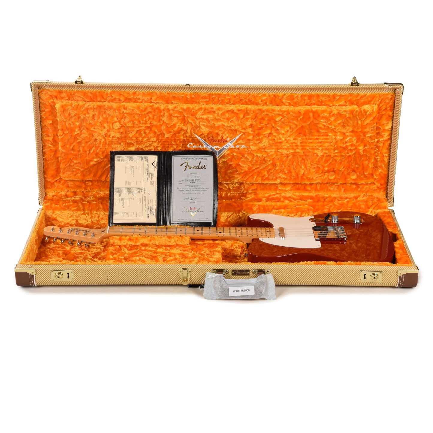 Fender Custom Shop 1955 Telecaster "Chicago Special" NOS Super Aged Dakota Red