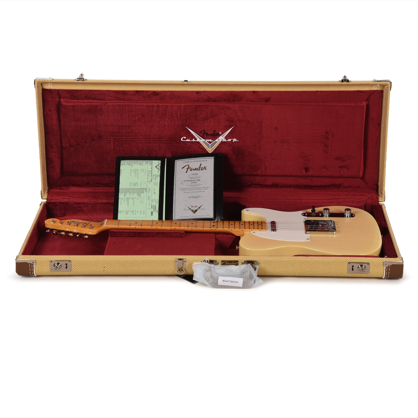 Fender Custom Shop 1955 Telecaster "Chicago Special" NOS Super Faded Nocaster Blonde