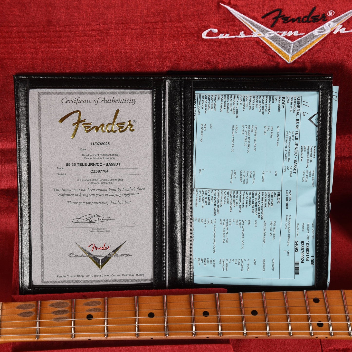 Fender Custom Shop 1955 Telecaster Journeyman Relic Super Aged '55 Desert Tan