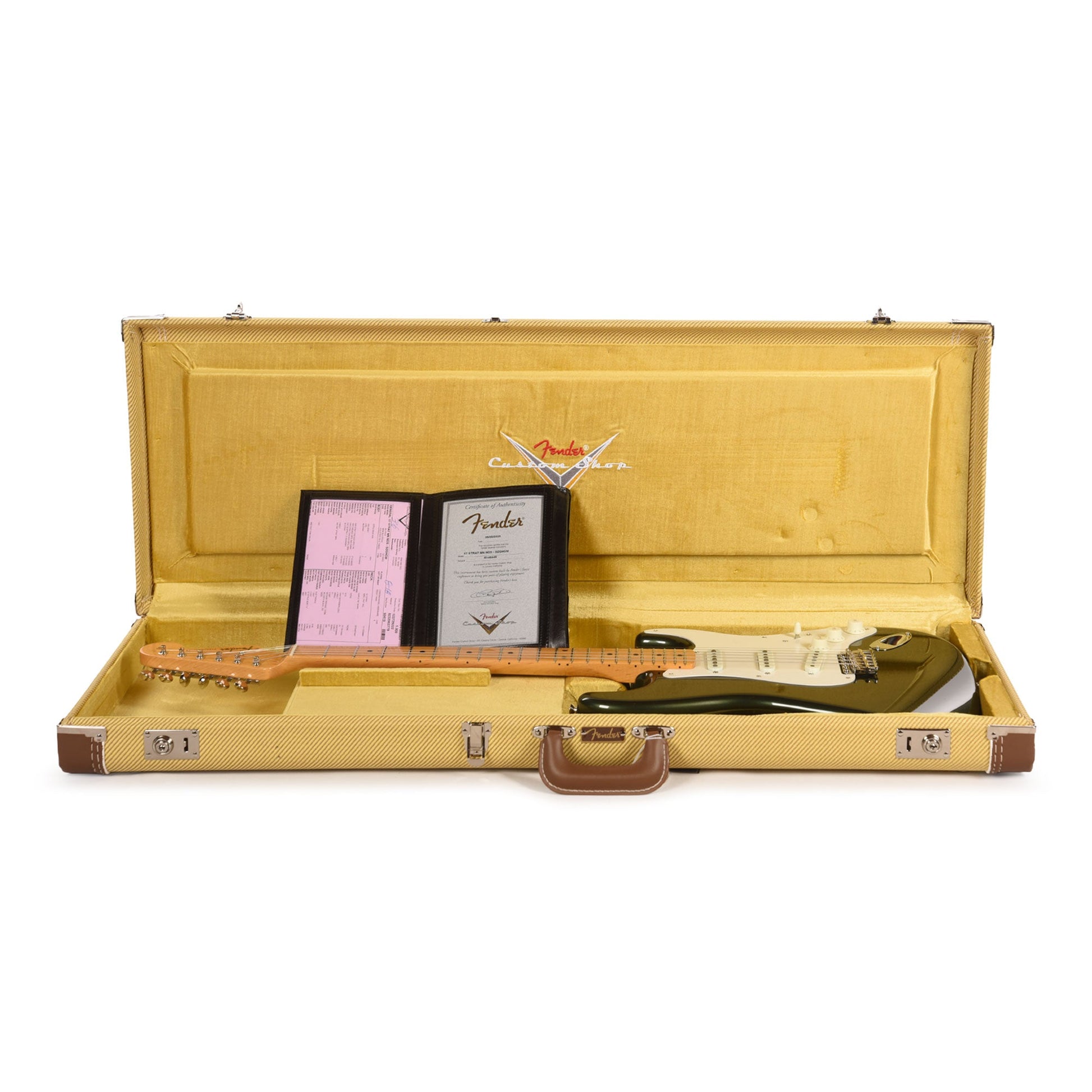 Fender Custom Shop 1957 Stratocaster "Chicago Special" NOS Super Dirty Sherwood Green Metallic