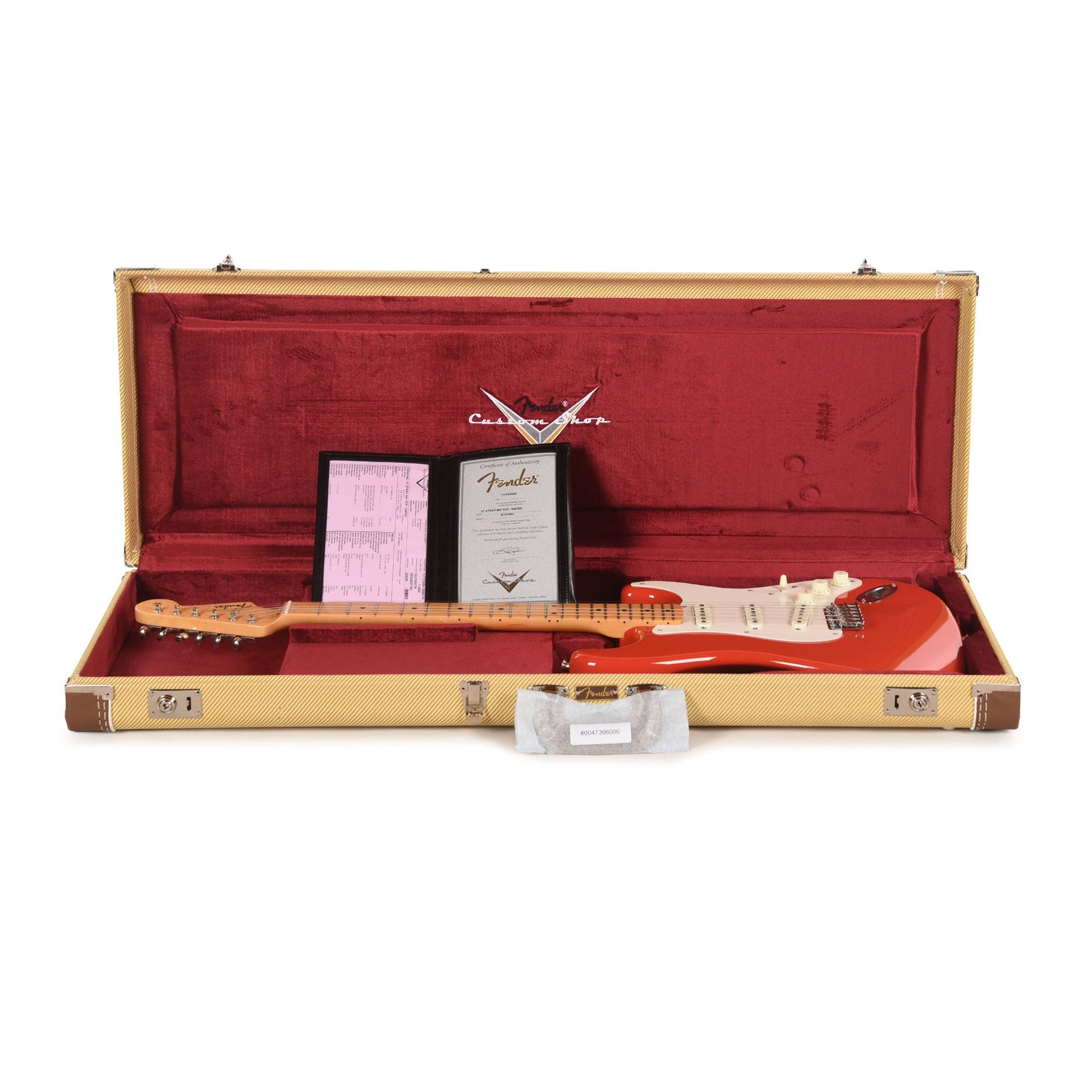 Fender Custom Shop 1957 Stratocaster "Chicago Special" Time Capsule Super Aged Fiesta Red