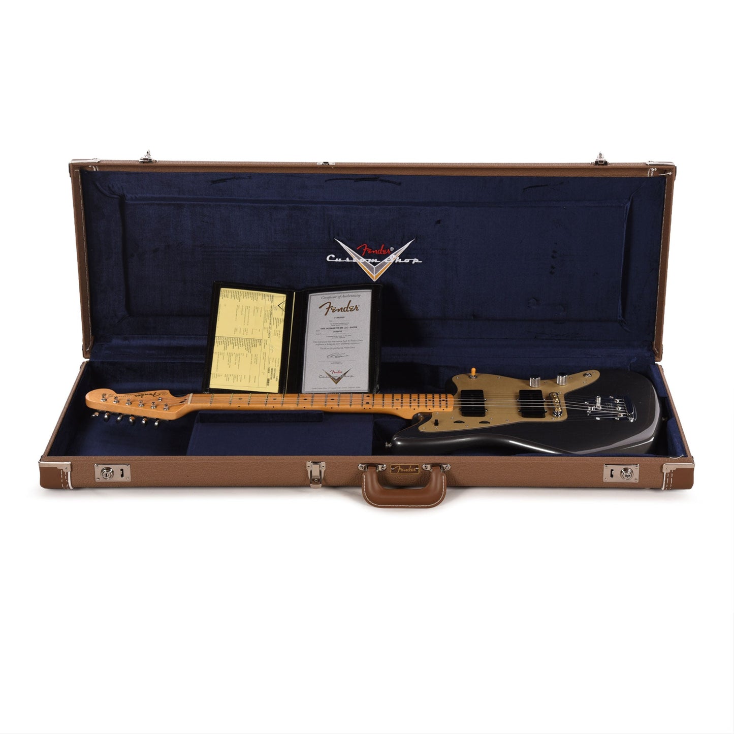 Fender Custom Shop 1958 Jazzmaster "Chicago Special" NOS Super Aged Charcoal Frost Metallic