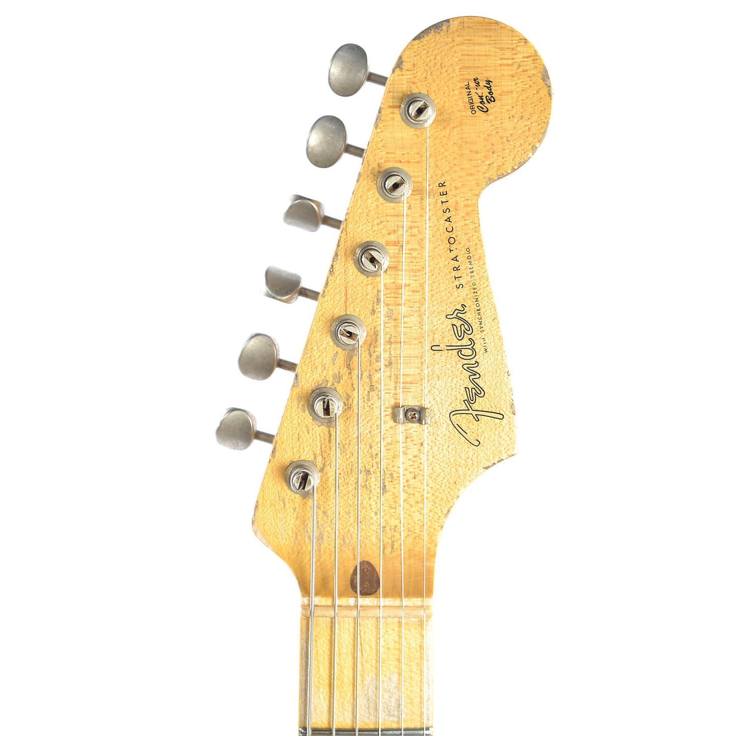 Fender Custom Shop 1958 Stratocaster 3-Tone Sunburst Master Built by Dennis Galuszka