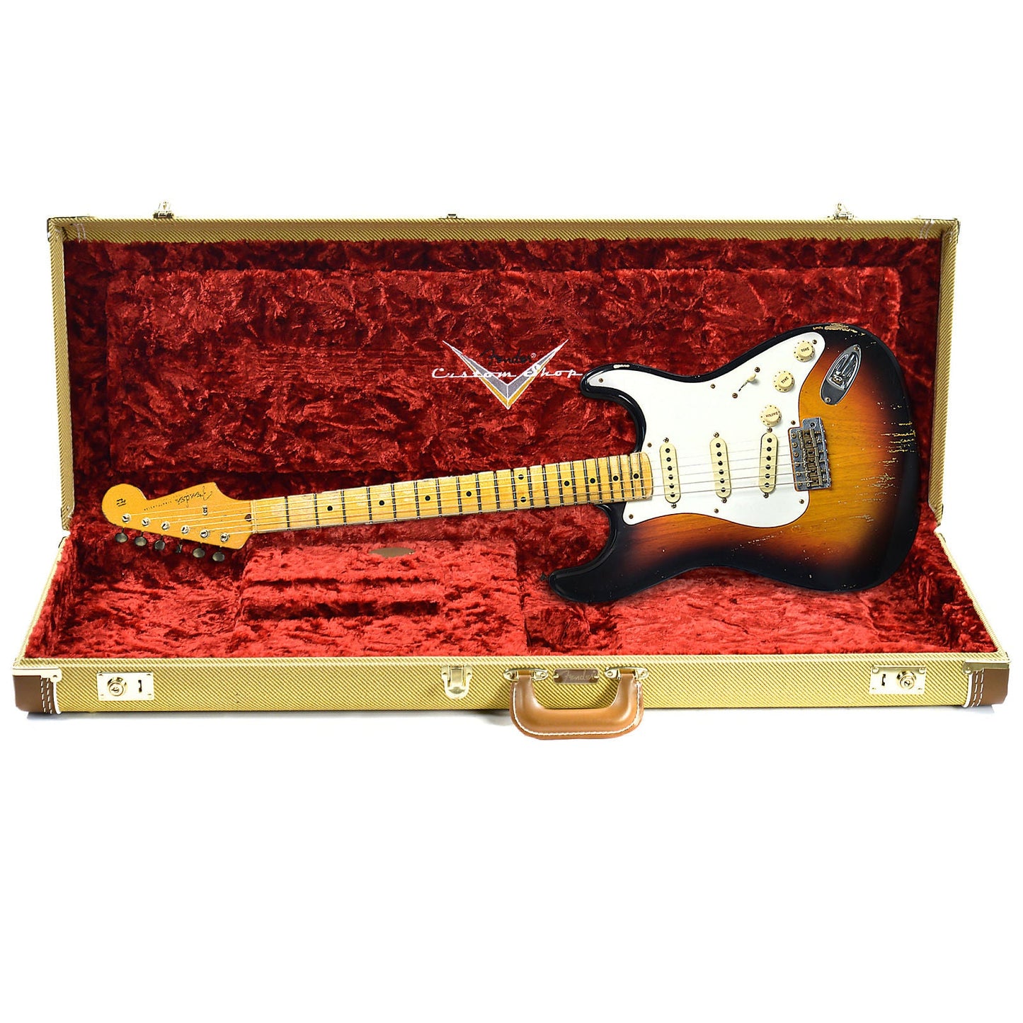 Fender Custom Shop 1958 Stratocaster 3-Tone Sunburst Master Built by Dennis Galuszka