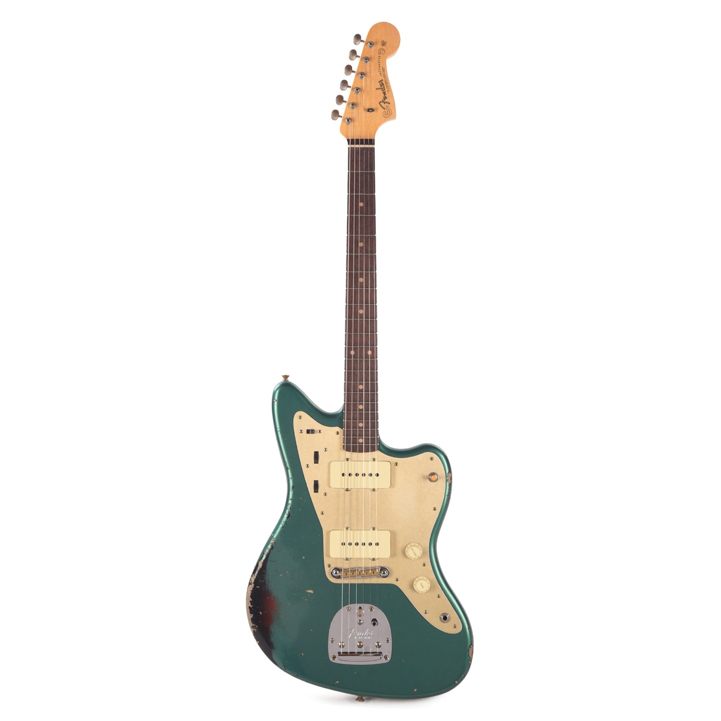 Fender Custom Shop 1959 Jazzmaster "Chicago Special" Relic British Racing Green over Wide Fade 3-Color Sunburst