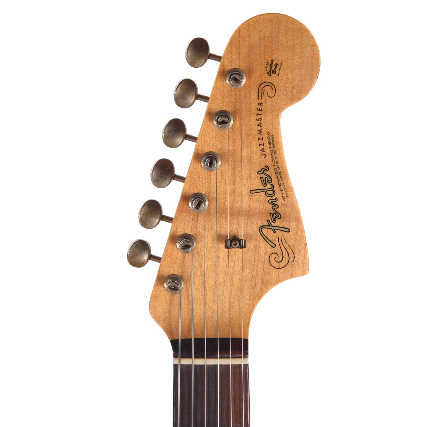 Fender Custom Shop 1959 Jazzmaster "Chicago Special" Relic Copper over Chocolate 3-Color Sunburst