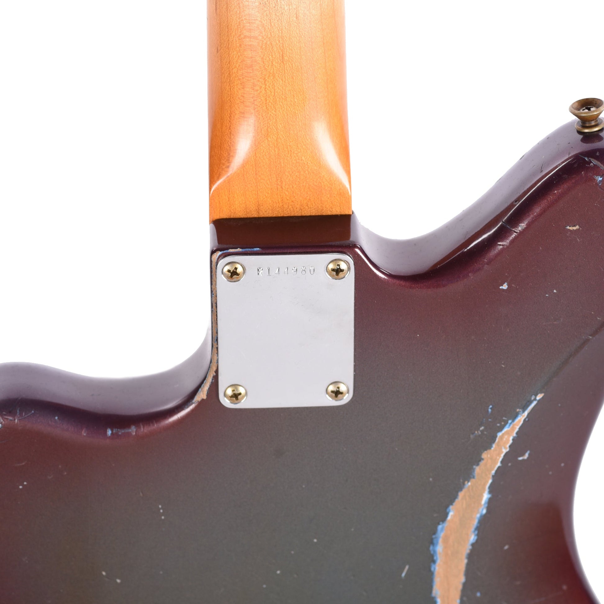 Fender Custom Shop 1959 Jazzmaster "Chicago Special" Relic No-Stripe Competition Burgundy Master Built by Levi Perry