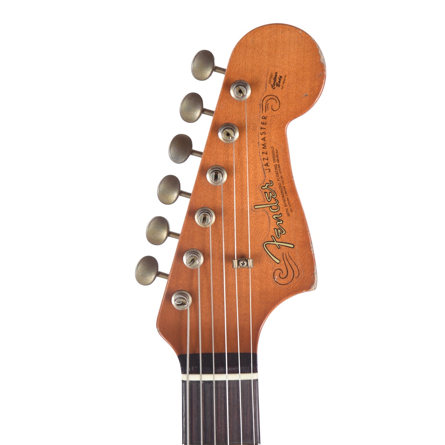 Fender Custom Shop 1959 Jazzmaster "Chicago Special" Relic No-Stripe Competition Burgundy Master Built by Levi Perry