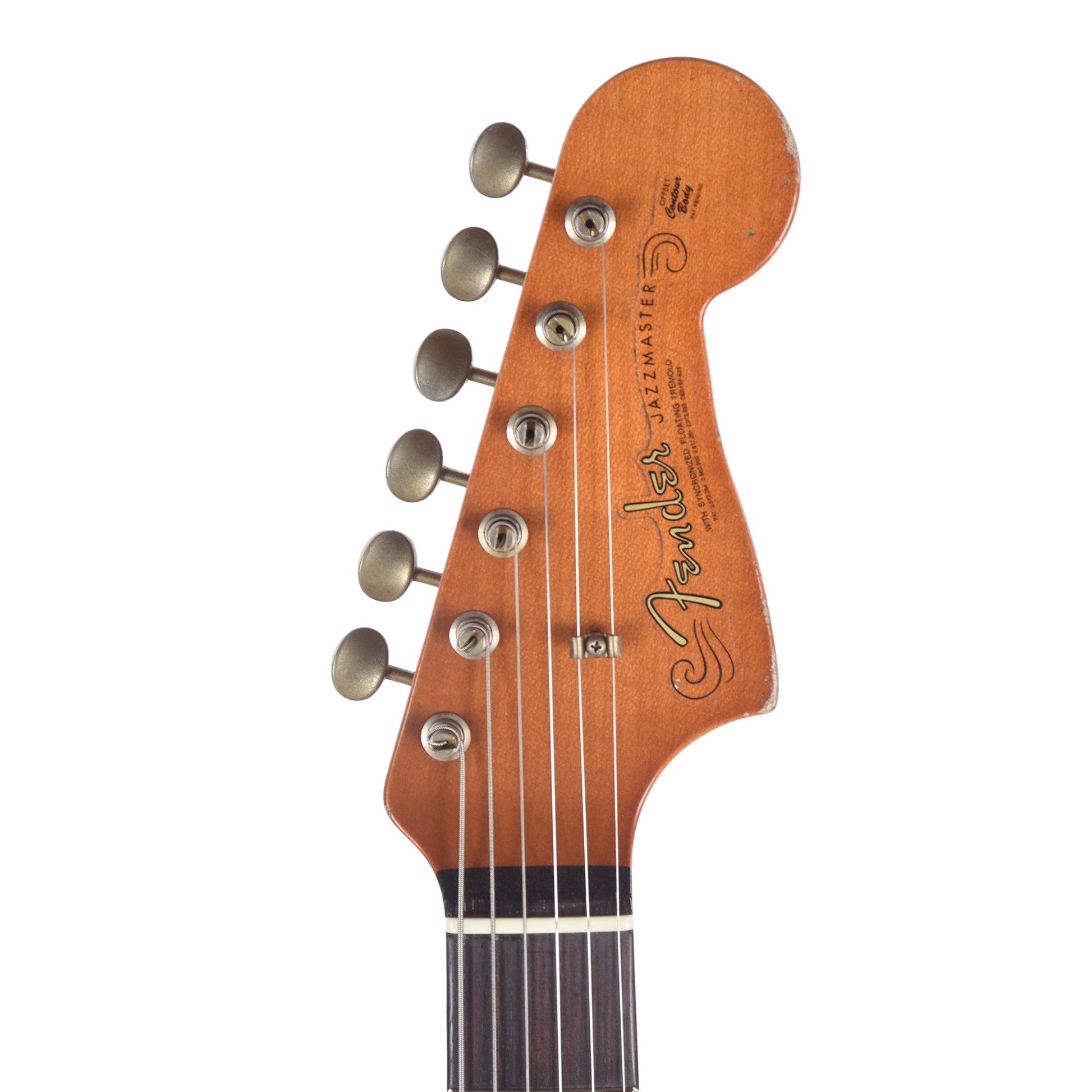 Fender Custom Shop 1959 Jazzmaster "Chicago Special" Relic No-Stripe Competition Burgundy Master Built by Levi Perry