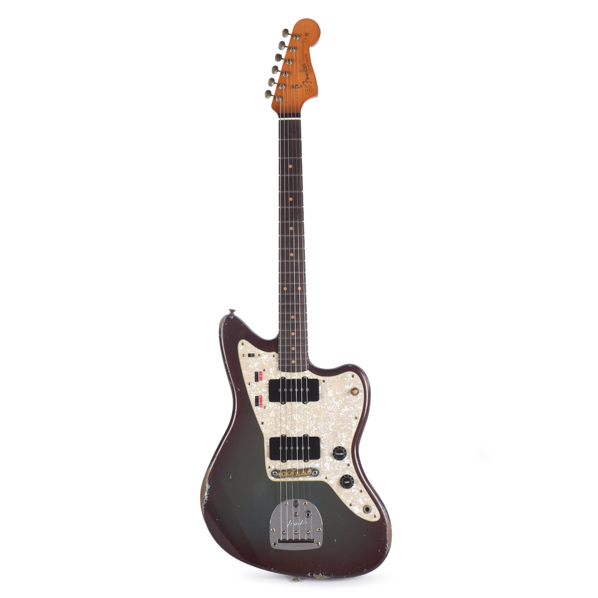 Fender Custom Shop 1959 Jazzmaster "Chicago Special" Relic No-Stripe Competition Burgundy Master Built by Levi Perry