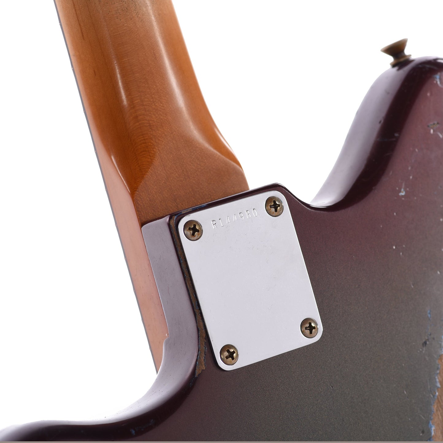 Fender Custom Shop 1959 Jazzmaster "Chicago Special" Relic No-Stripe Competition Burgundy Master Built by Levi Perry