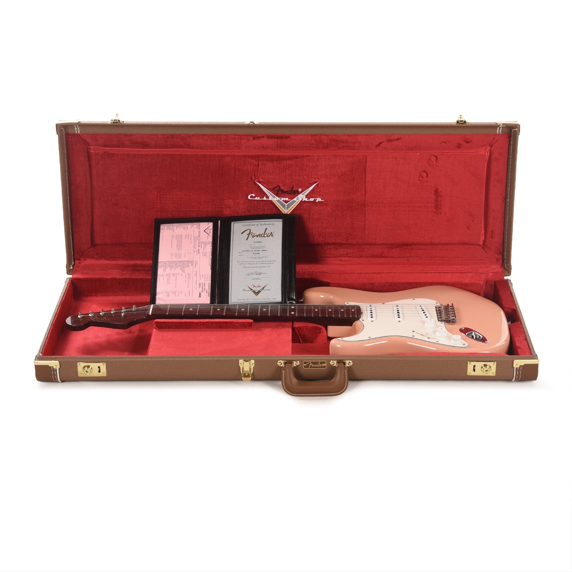 Fender Custom Shop 1959 Stratocaster "Chicago Special" LEFTY Time Capsule Super Aged Shell Pink w/Rosewood Neck