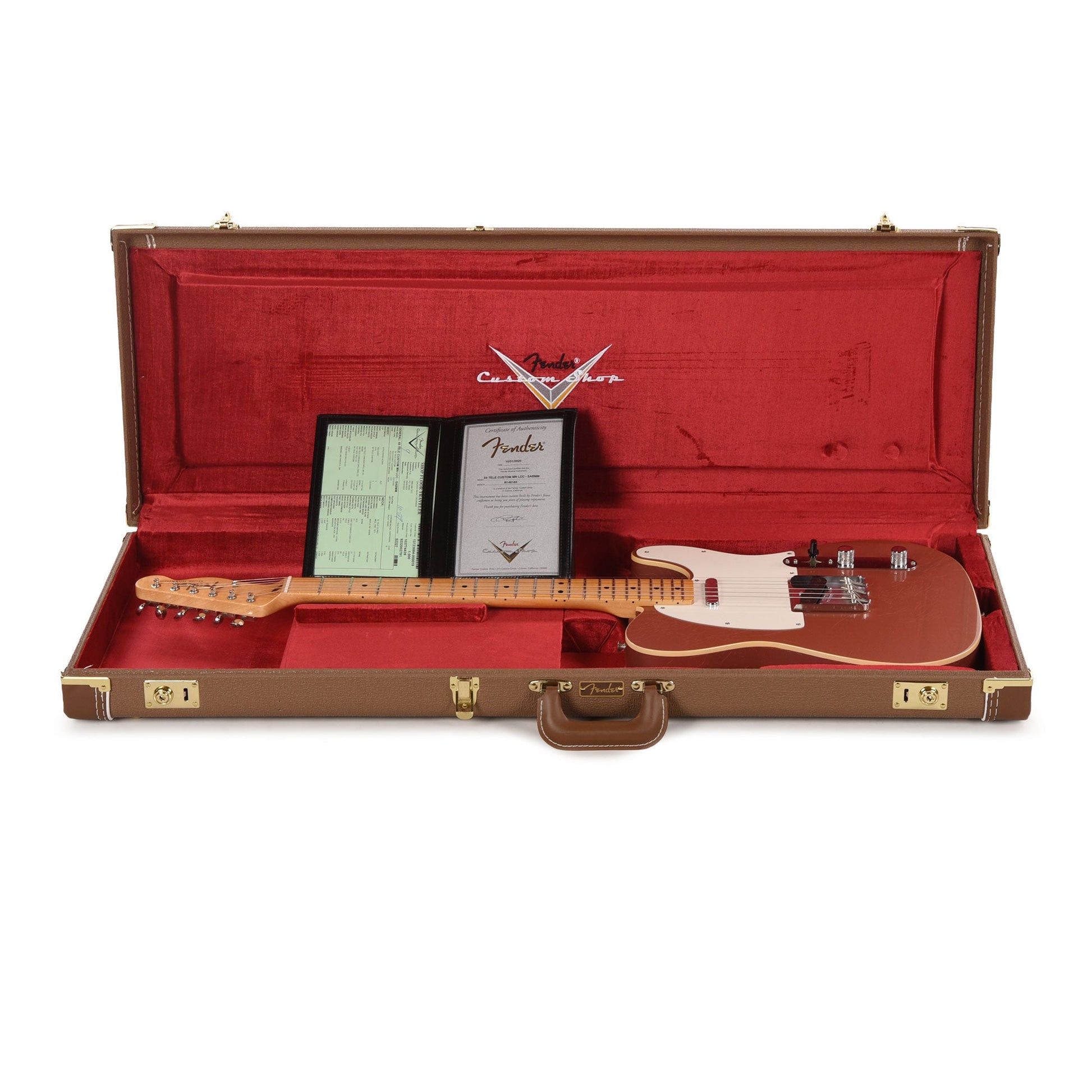 Fender Custom Shop 1959 Telecaster "Chicago Special" Deluxe Closet Classic Super Aged Burgundy Mist Metallic