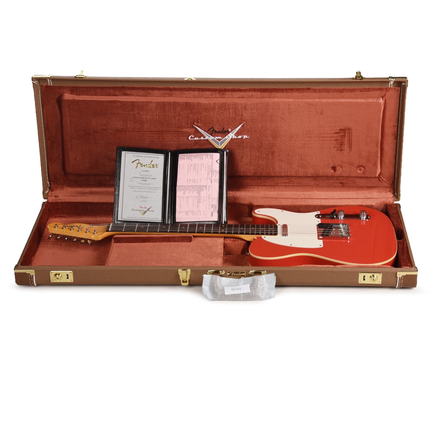 Fender Custom Shop 1959 Telecaster "Chicago Special" Time Capsule Super Aged Fiesta Red
